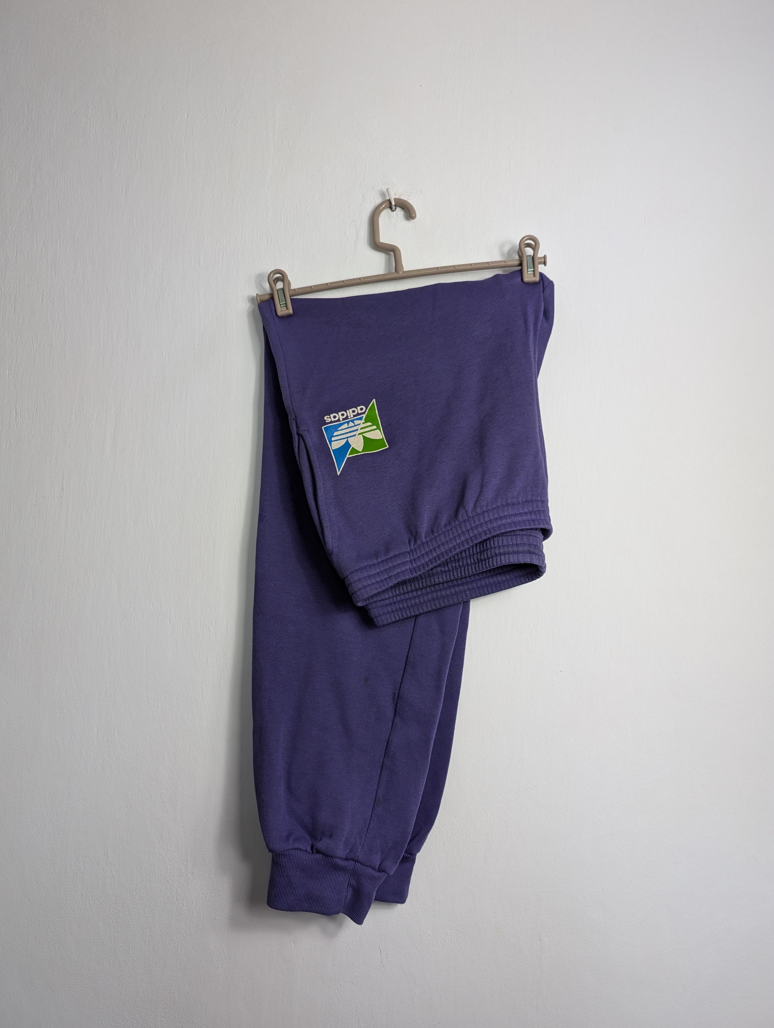 Adidas × Vintage Vintage 90s Adidas Tracksuit Set Purple Colour Block Size US XL / EU 56 / 4 - 8 Thumbnail