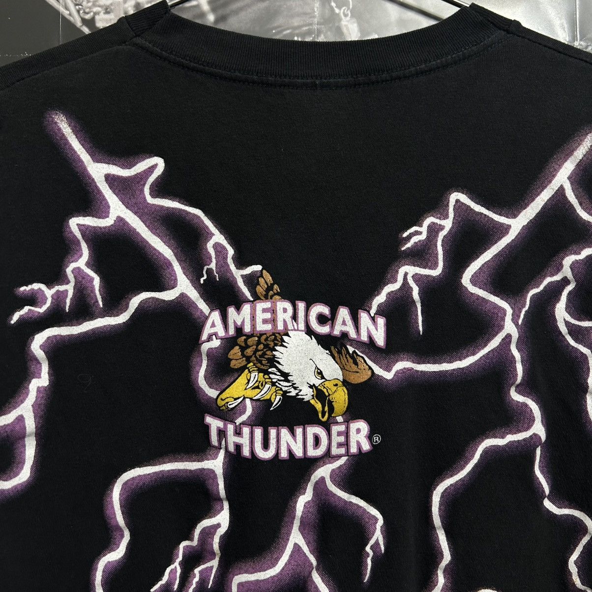 Vintage AMERICAN THUNDER UNICORN SHIRT 1990’s Size US XL / EU 56 / 4 - 5 Thumbnail