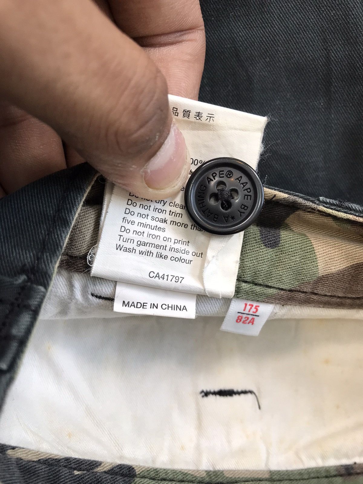 Aape A Bathing Ape Pant Size US 32 / EU 48 - 8 Thumbnail