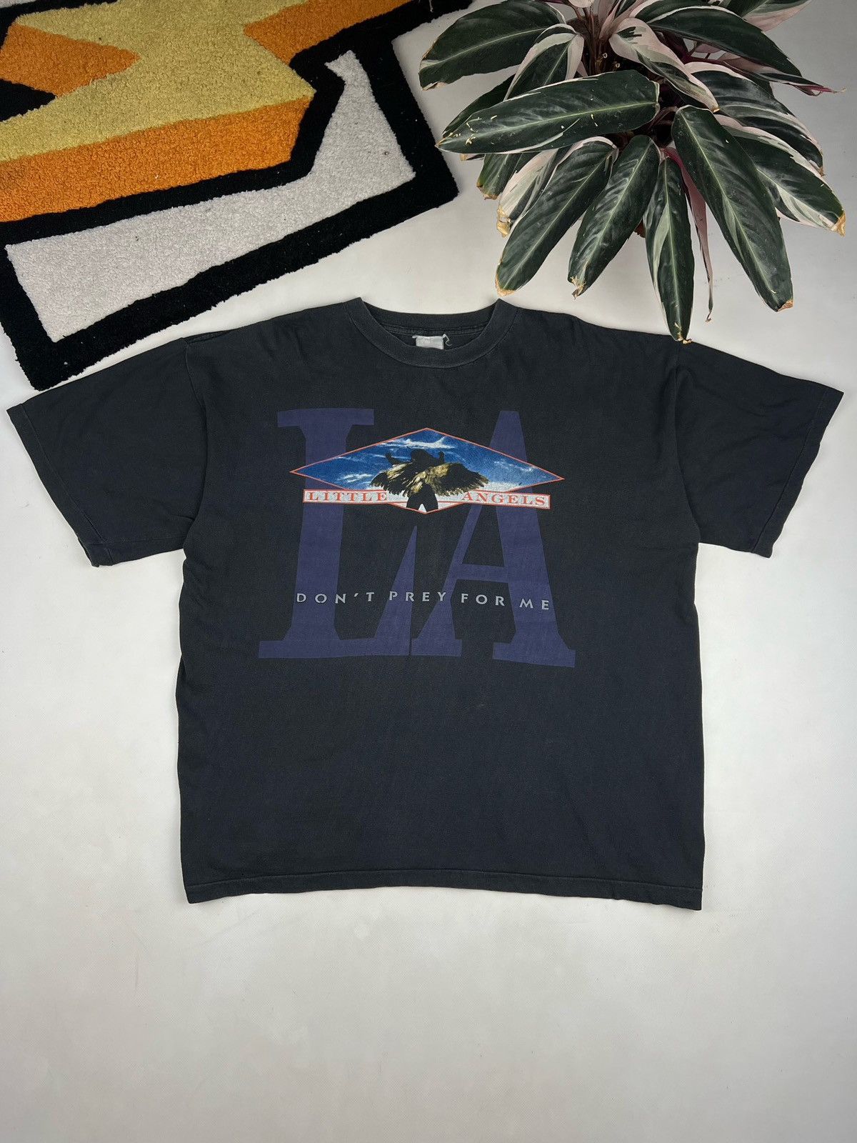 Band Tees × Vintage Rare Little Angels 90s Vintage Tour tee Size US XL / EU 56 / 4 - 1 Thumbnail