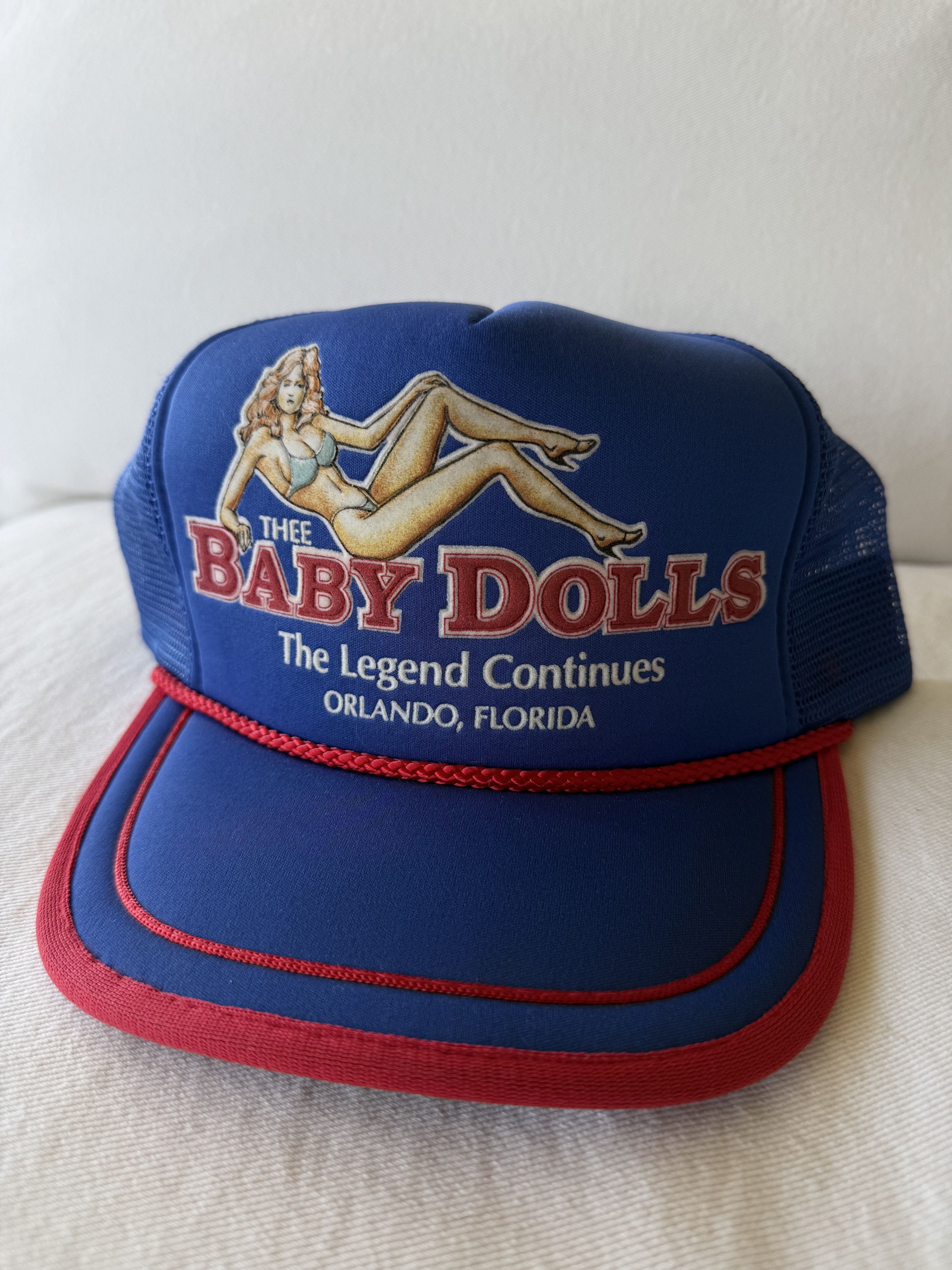 Vintage Vintage The Baby Dolls Florida Trucker Size ONE SIZE - 4 Thumbnail