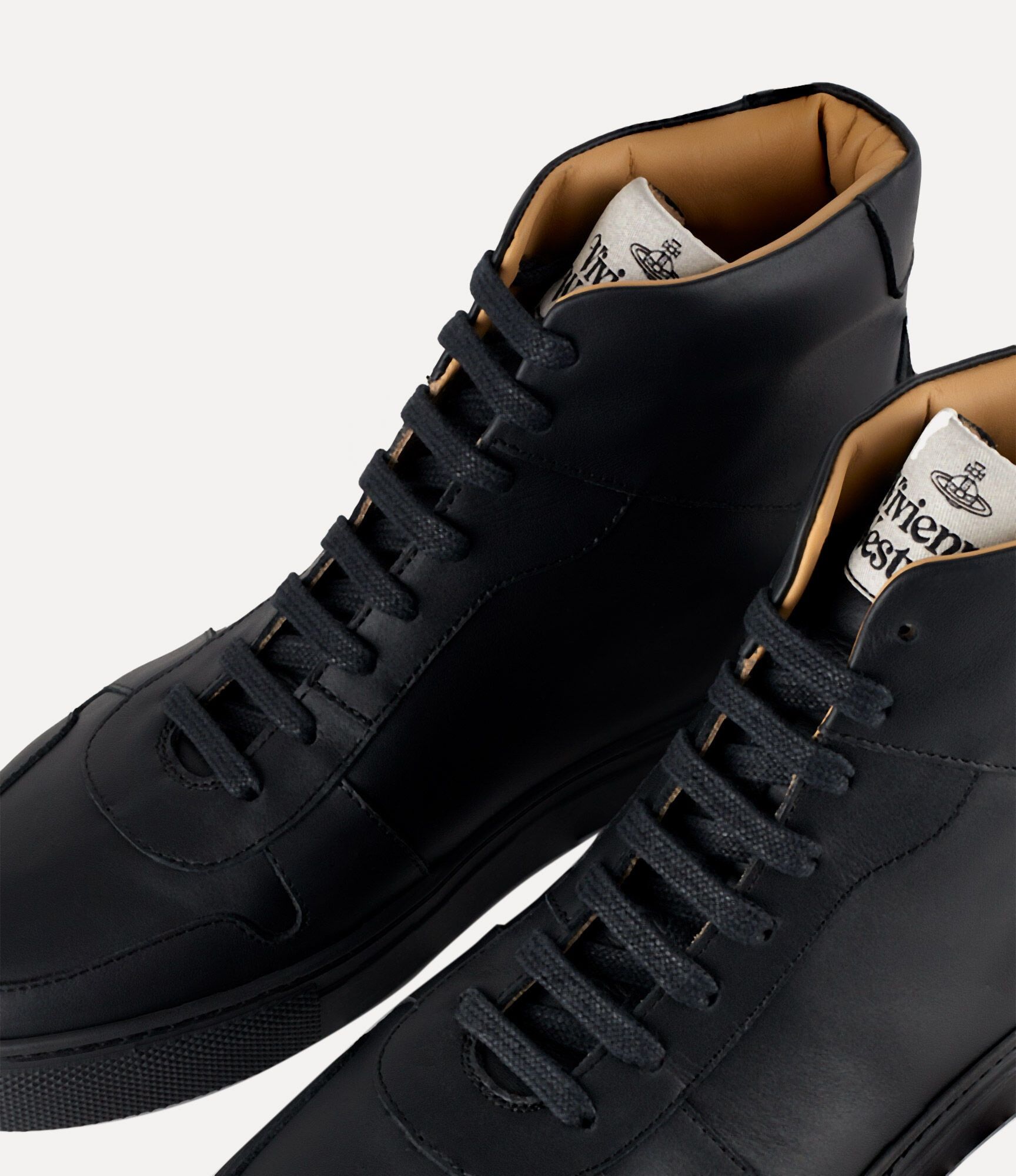 Vivienne Westwood o1y0525 Hi-Top Sneakers in Black Size US 11 / EU 44 - 5 Thumbnail