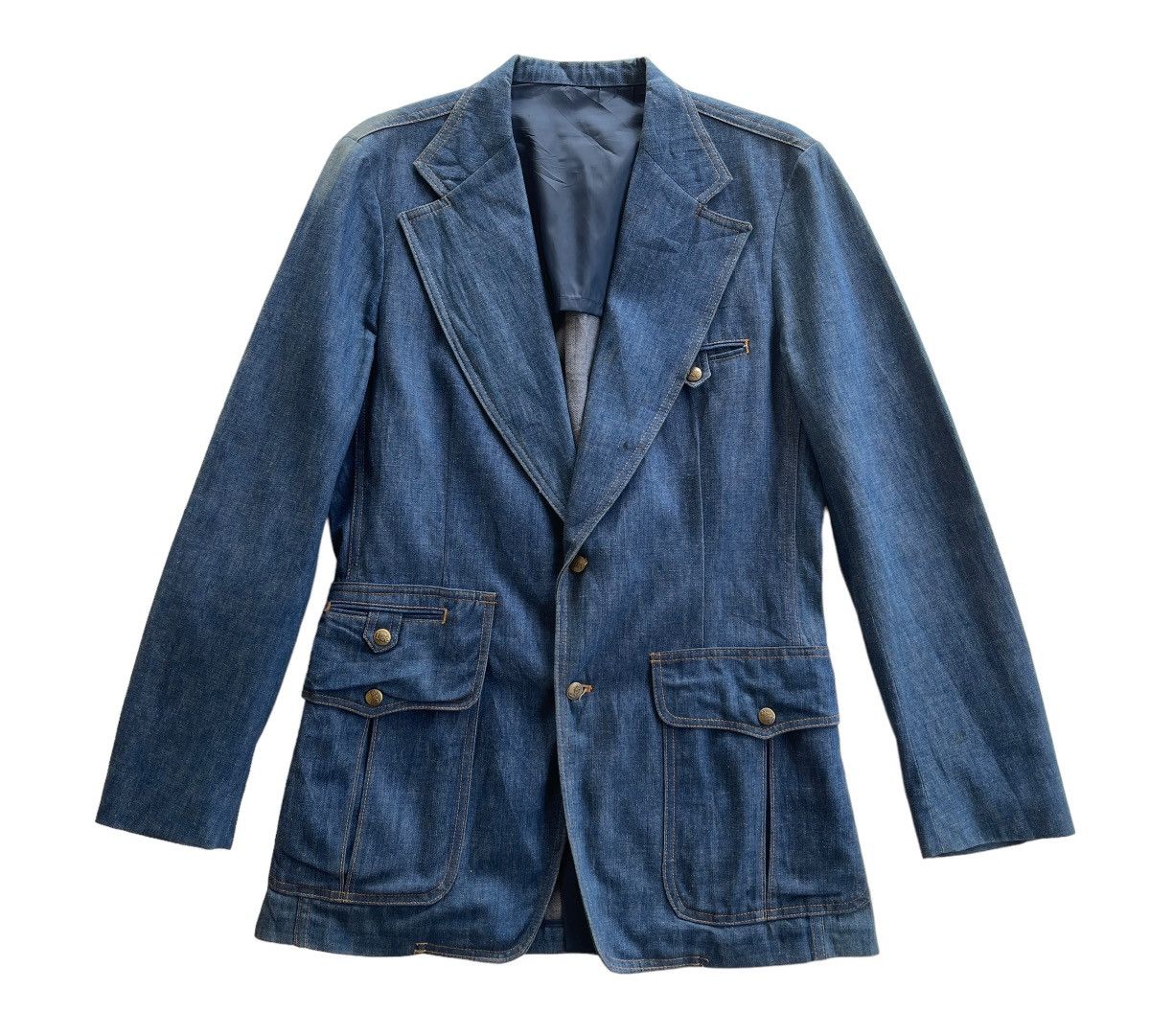 Lee Rare!!! True 70s Lee Sanfor Set Denim Jacket Size US M / EU 48-50 / 2 - 3 Thumbnail