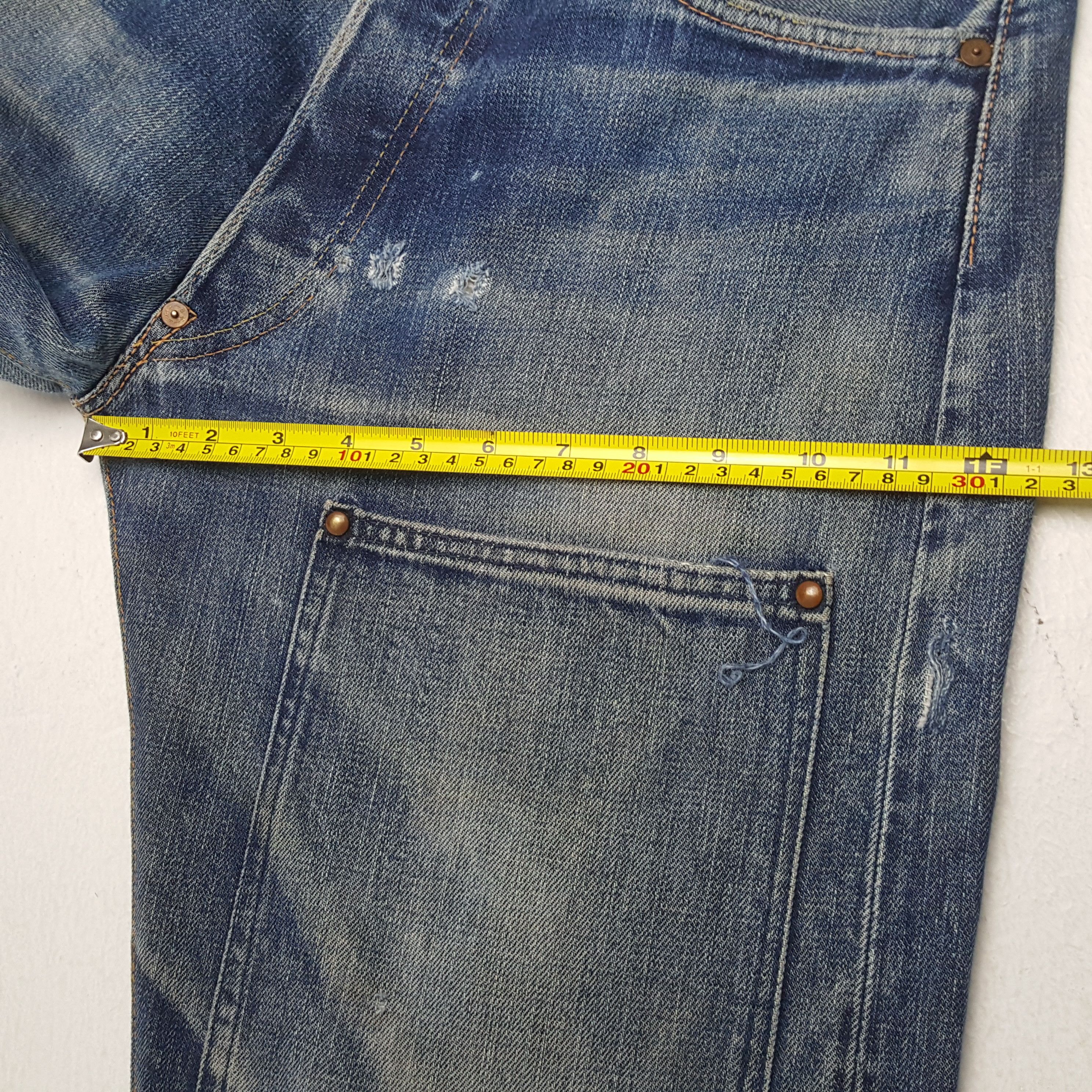 Evisu EVISU Japanese Brand Streetwear Custom Daicock Jeans Size US 30 / EU 46 - 9 Thumbnail
