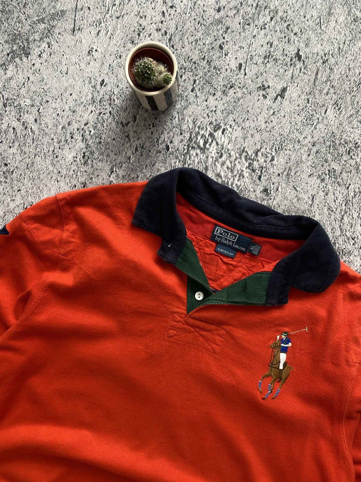 Polo Ralph Lauren × Vintage Vintage Ralph Lauren Chief Keef Longlseeve Streetwear USA 90 Size US XL / EU 56 / 4 - 3 Thumbnail