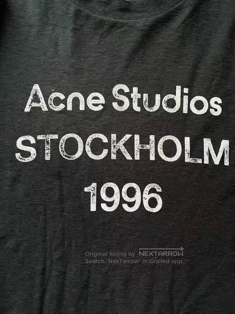 Acne Studios Acne Studios 1996 Series Letter Print Crewneck Short Sleev Size US XS / EU 42 / 0 - 3 Thumbnail