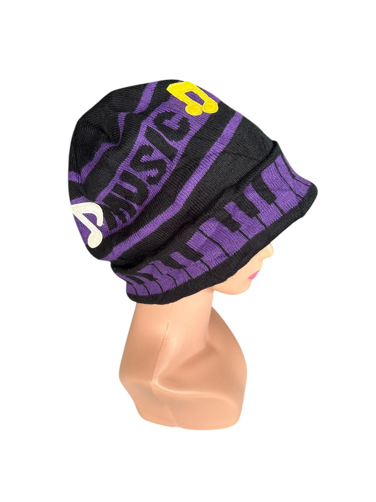 Japanese Brand × Kapital × Vintage Rare Music Japanese Punk Bondage Style big Beanie Hats Size ONE SIZE - 3 Thumbnail