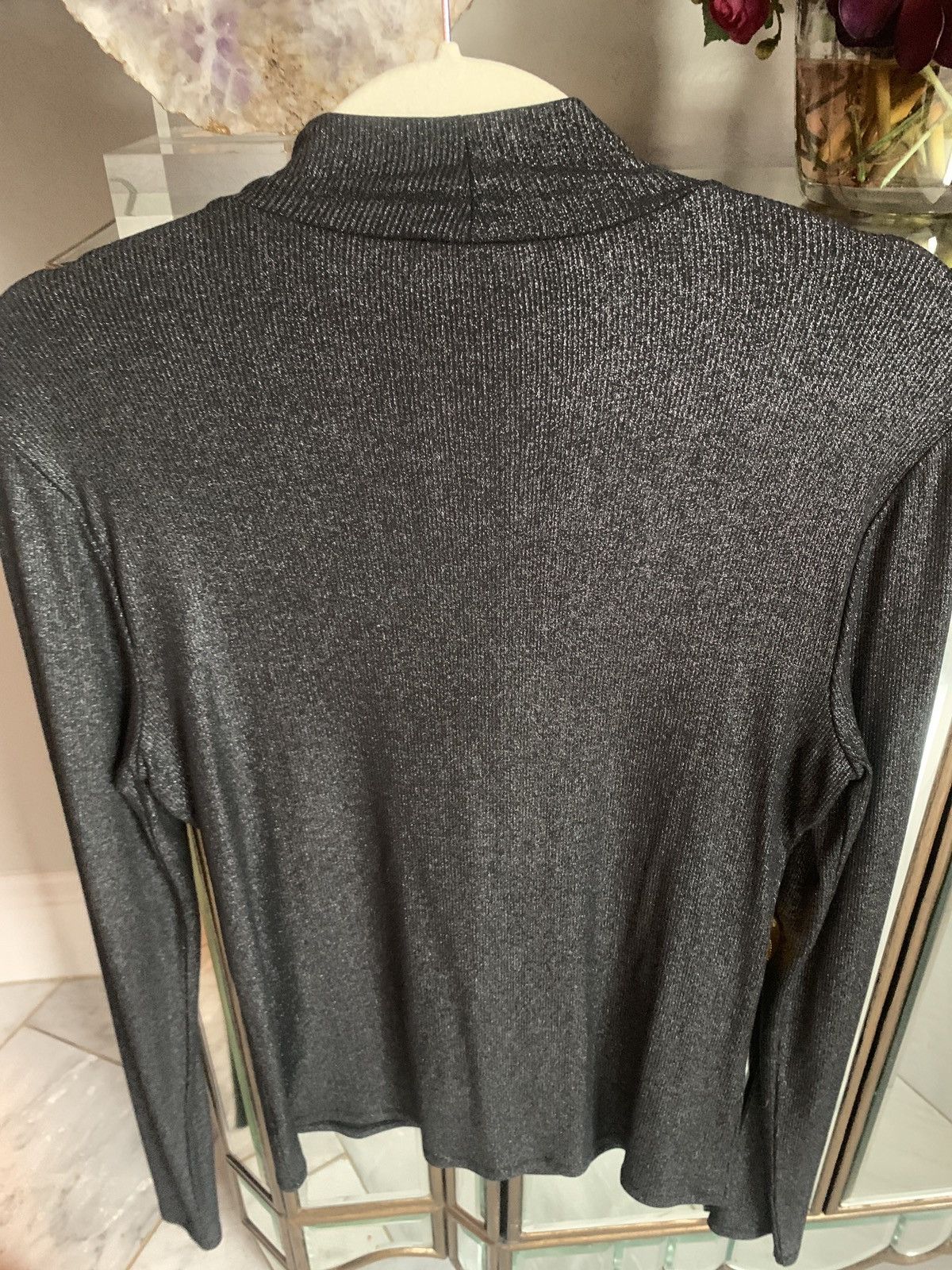 Paige Paige metallic long sleeve blouse Size L / US 10 / IT 46 - 1 Thumbnail