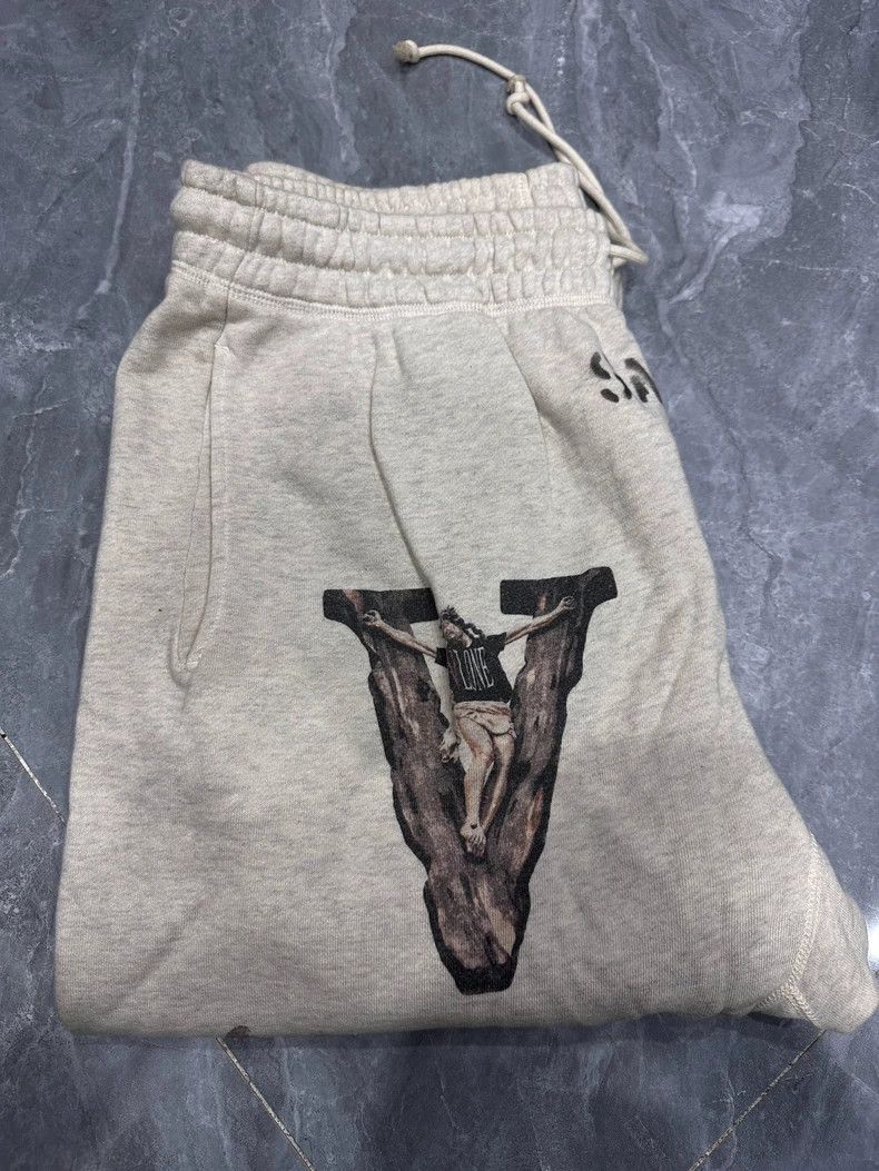 Saint Michael SAINT Michael size m Washed White Destroy God Slacks pants Size US 30 / EU 46 - 5 Thumbnail
