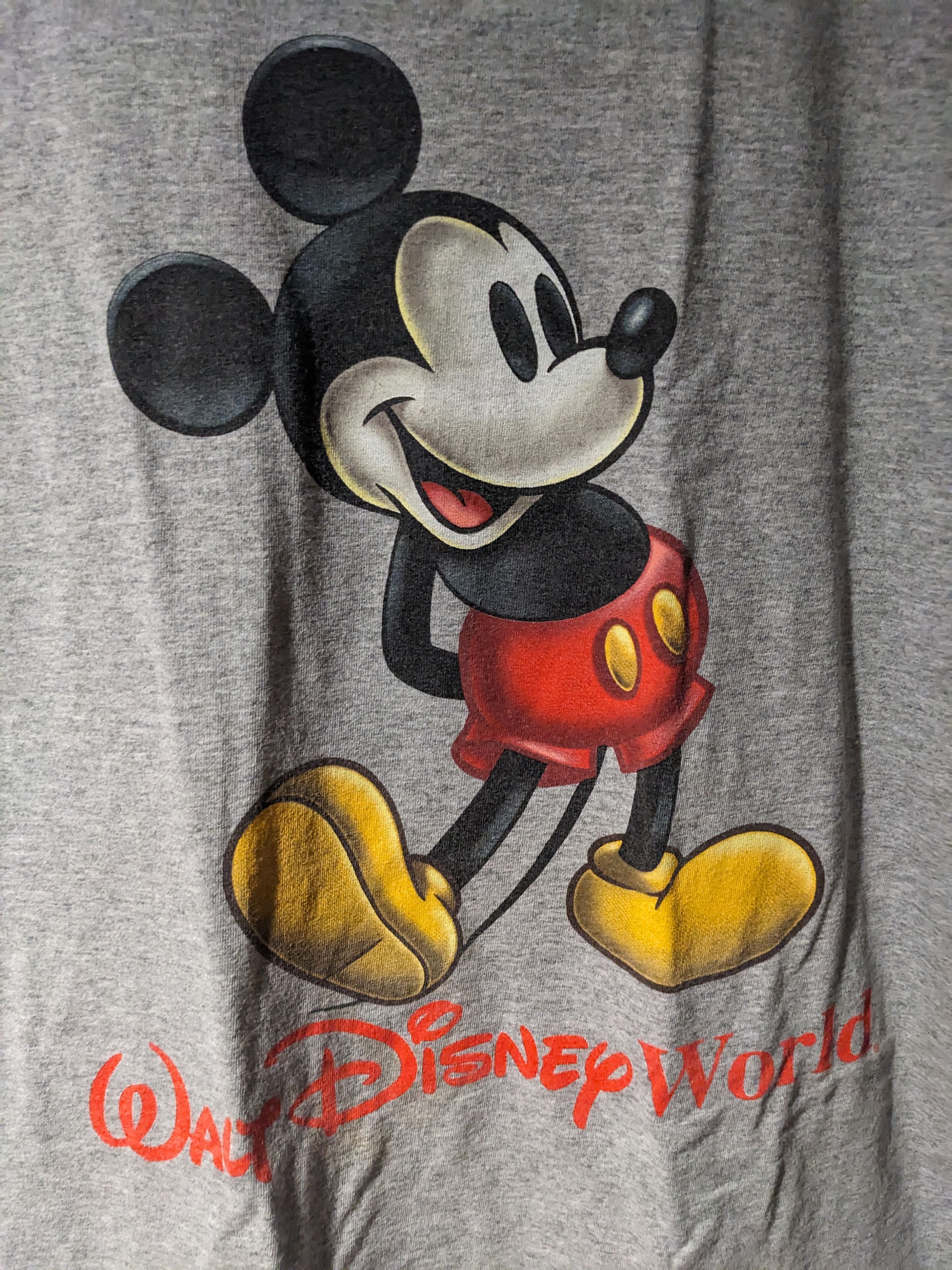 Disney × Vintage Vintage 90s Walt Disney World Mickey Mouse Large T-Shirt Size US L / EU 52-54 / 3 - 2 Thumbnail