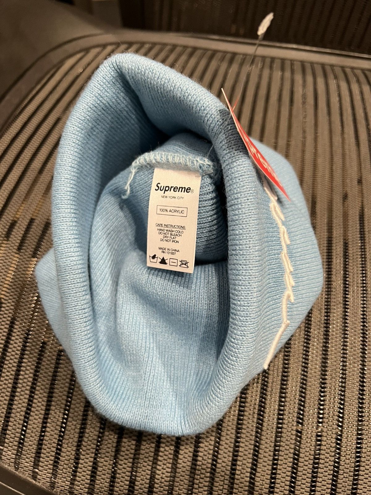 Supreme Supreme Classic Script Beanie FW18 Size ONE SIZE - 3 Thumbnail