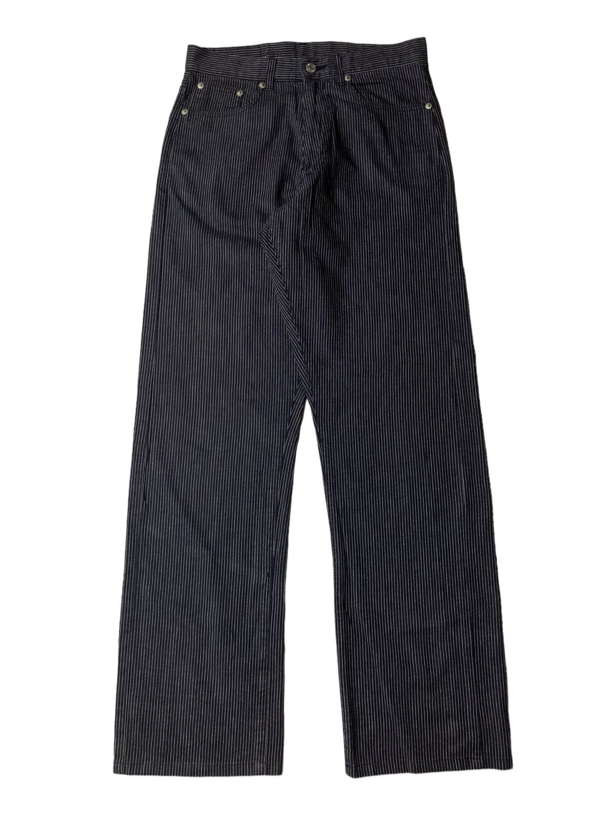 image of 20471120 x Hysteric Glamour 2000S Comme Ca Du Mode Hickory Pants Japan in Striped, Men's (Size 29)