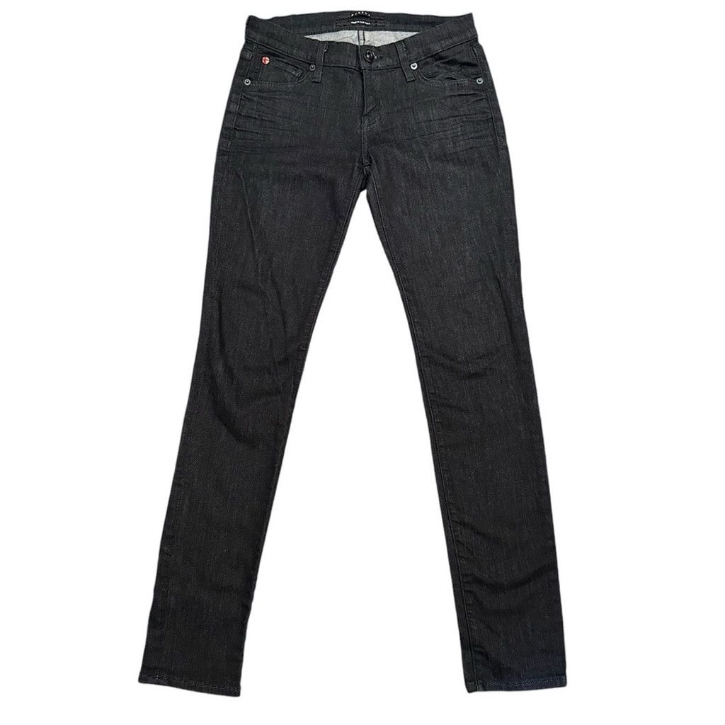 Hudson HUDSON Jeans Elle Mid Rise Ankle Krista Skinny Dark SZ 26 Size 26" / US 2 / IT 38 - 3 Thumbnail