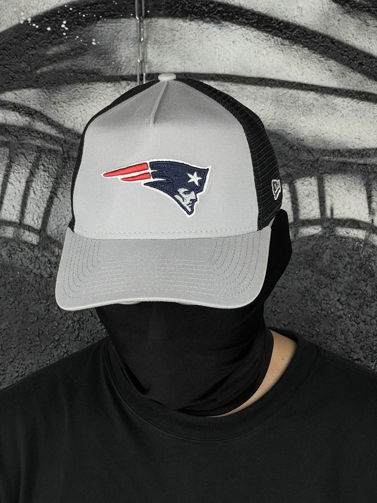 New Era Patriots New Era Y2K Trucker Cap Hat One Size Fits Size ONE SIZE - 3 Thumbnail