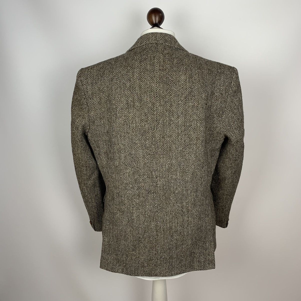 Harris Tweed Vintage Harris Tweed Wool Single Breasted Blazer Jacket 40R Size 40R - 4 Thumbnail