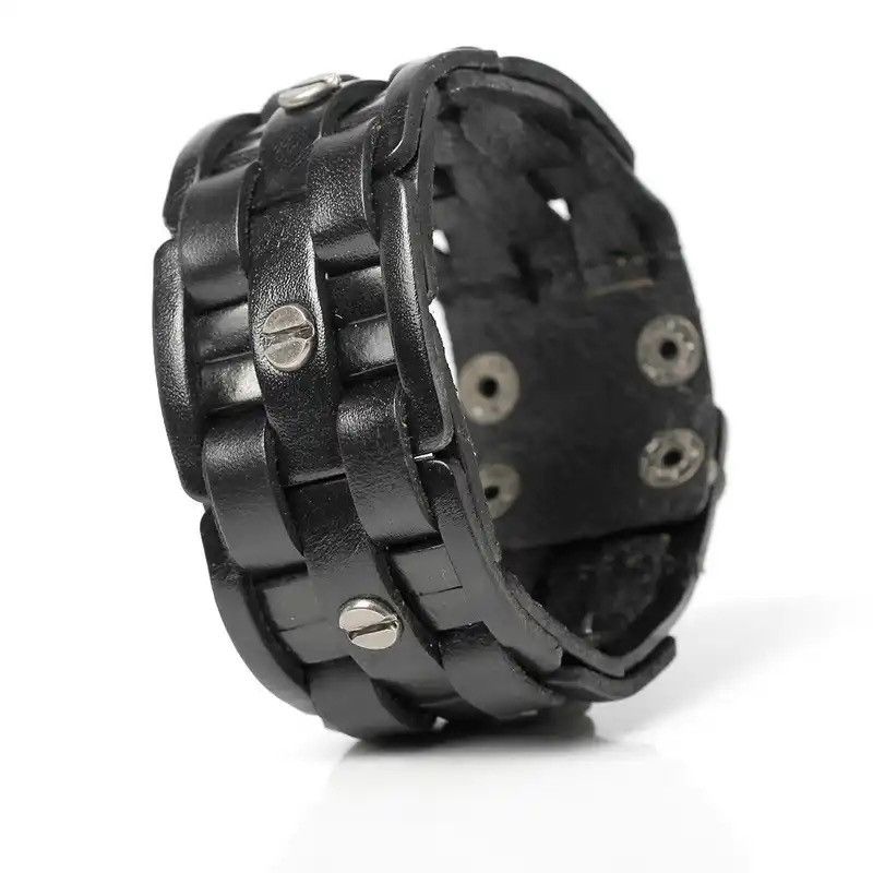 Vintage Hand-woven Bandage Charm Men's Bracelets Size ONE SIZE - 1 Thumbnail