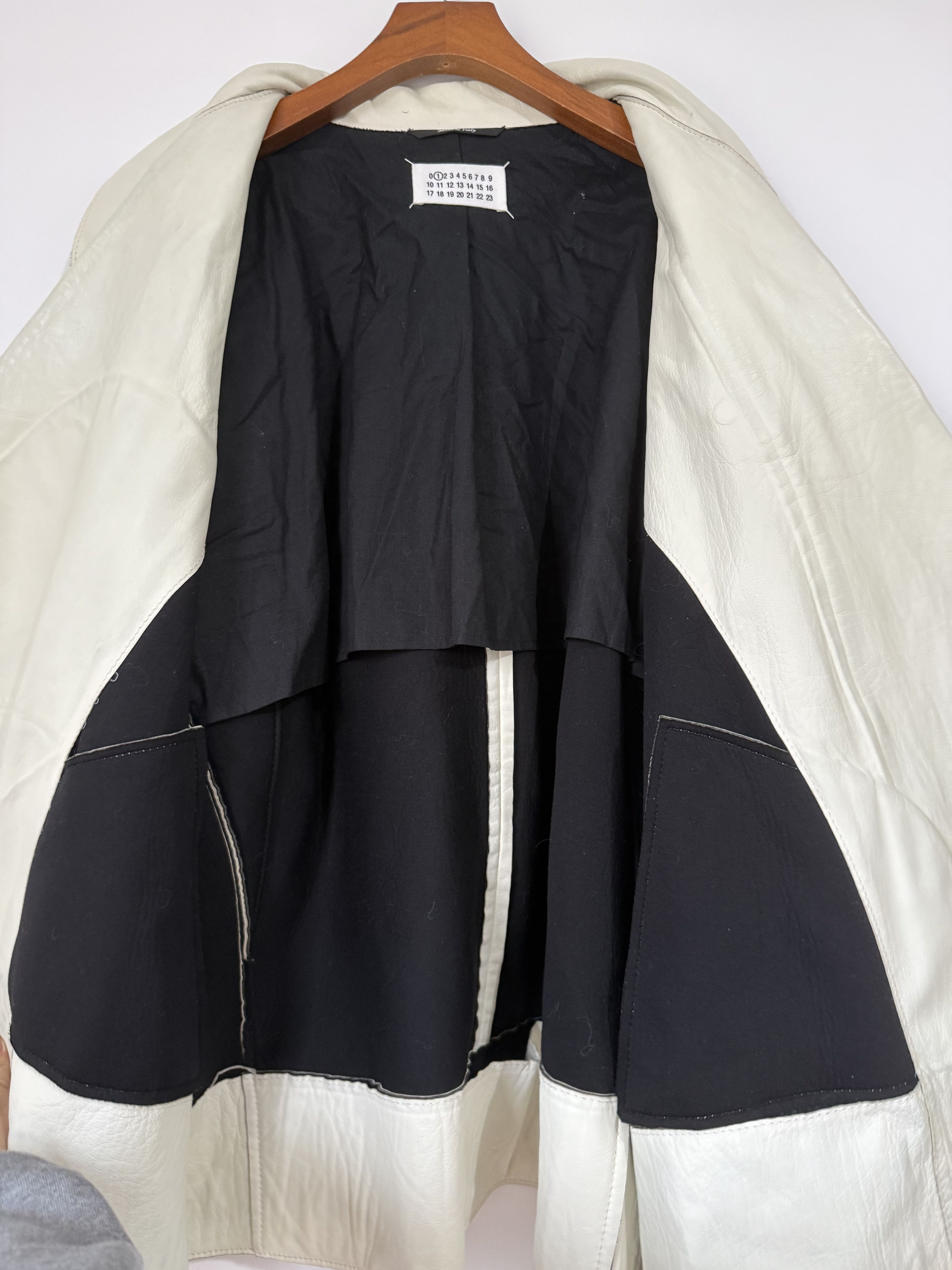Maison Margiela Maison Margiela Vera Pelle Leather Rider Jacket Size US M / EU 48-50 / 2 - 7 Thumbnail