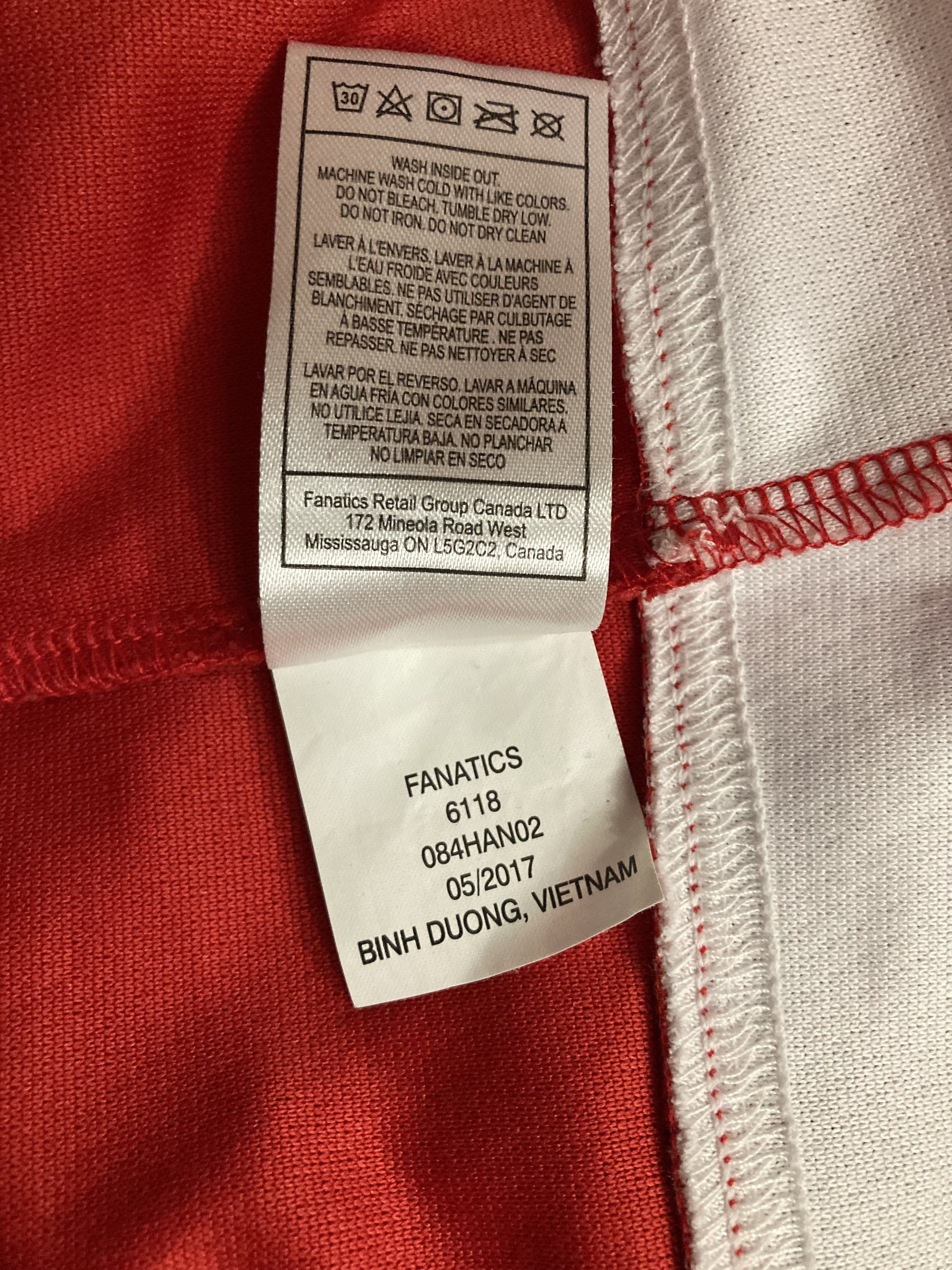 NHL Detroit Red Wings Breakaway Home Jersey - Red.size- S Size US S / EU 44-46 / 1 - 9 Thumbnail