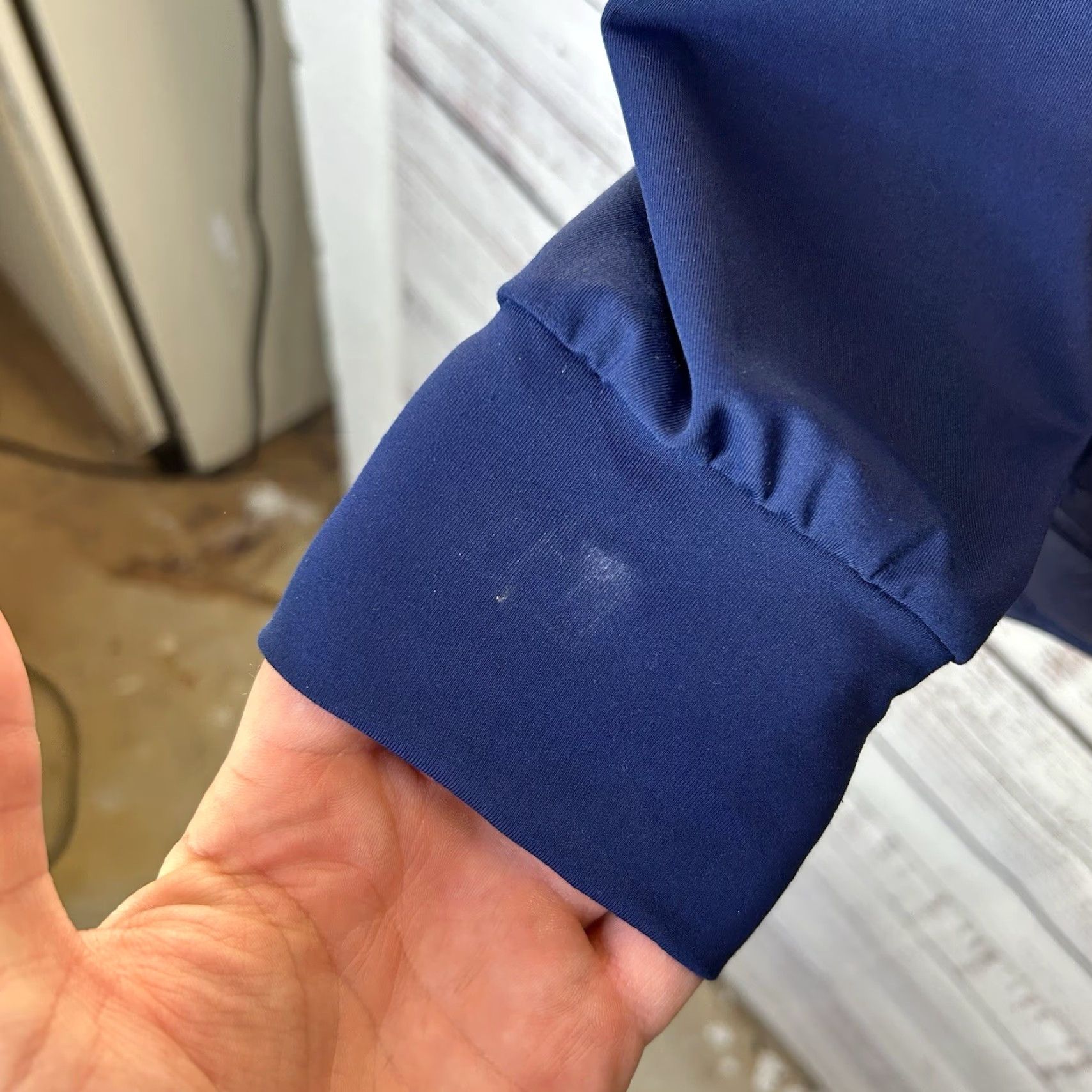 Vintage Straight Down Golf Jacket Men’s Large Blue Athletic Mid-Length Long Sleeve Size US L / EU 52-54 / 3 - 2 Thumbnail