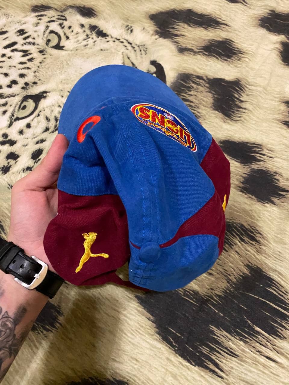 Puma PUMA Brisbane Lions Multicoloured Member Hat Cap Size ONE SIZE - 10 Thumbnail