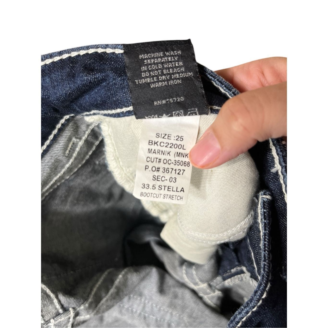 BKE BKE Women’s Buckle Jeans Stella Boot Cut Size 25L Size 25" / US 0 / IT 36 - 9 Thumbnail