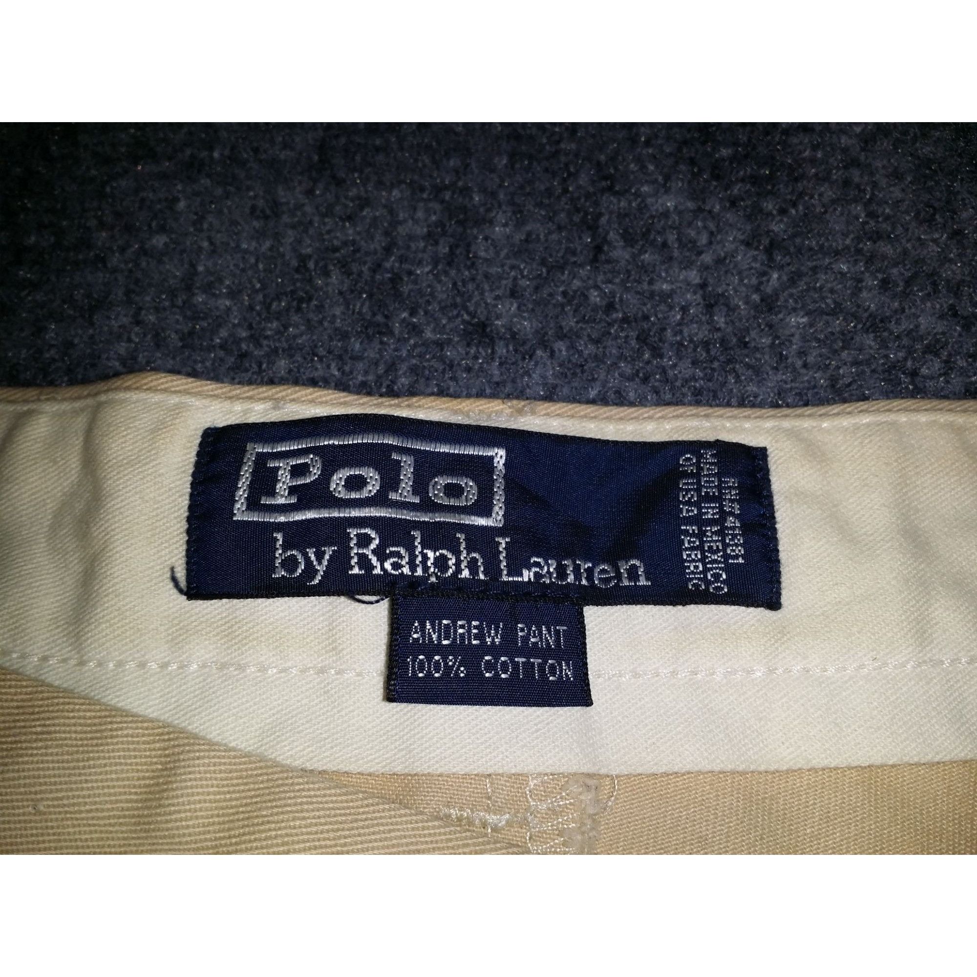 Polo Ralph Lauren Polo Chino Ralph Lauren Andrew Pants Men Sz 38 X 34 Khaki Cl Size US 38 / EU 54 - 5 Thumbnail