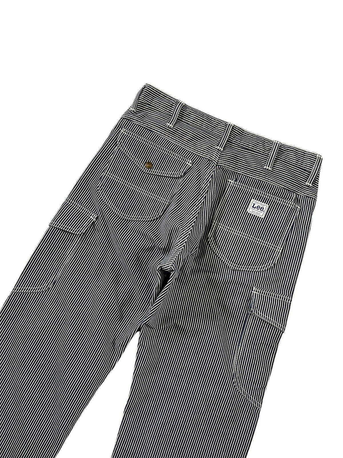 Lee Lee Hickory Stripe Worker Cargo Pants Size US 32 / EU 48 - 8 Thumbnail