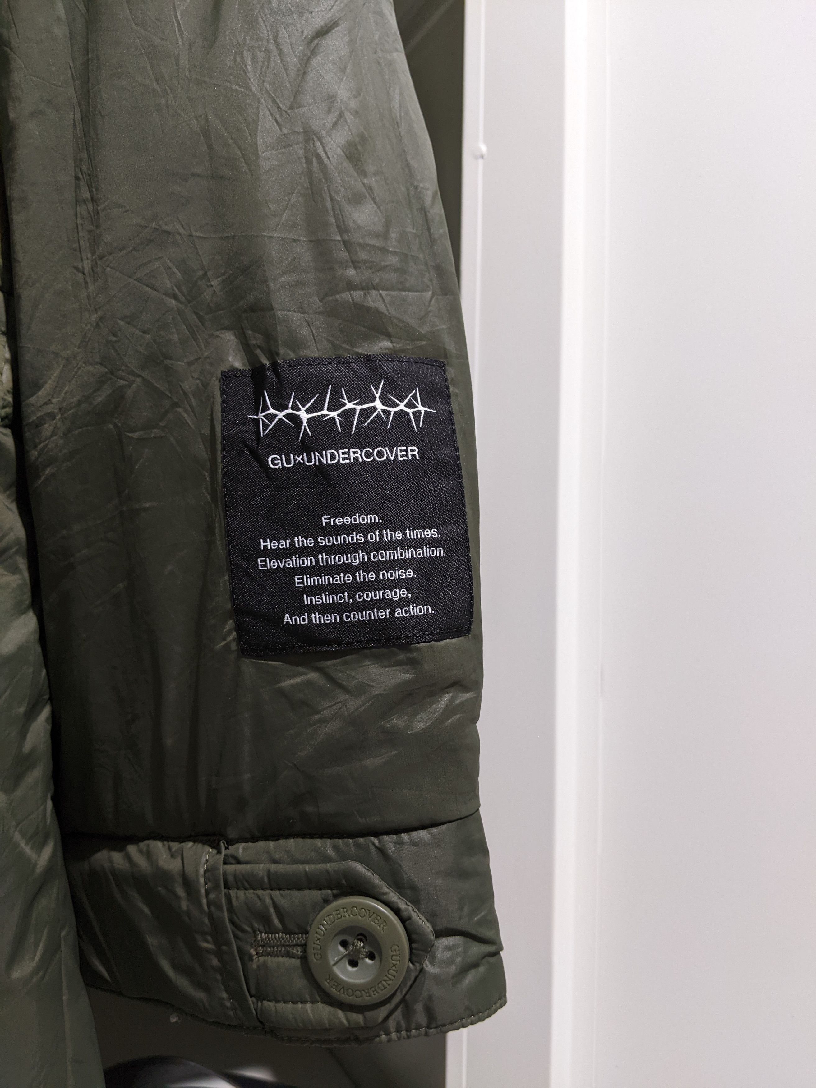 GU × Undercover Undercover Padded Military Jacket Size US M / EU 48-50 / 2 - 3 Thumbnail
