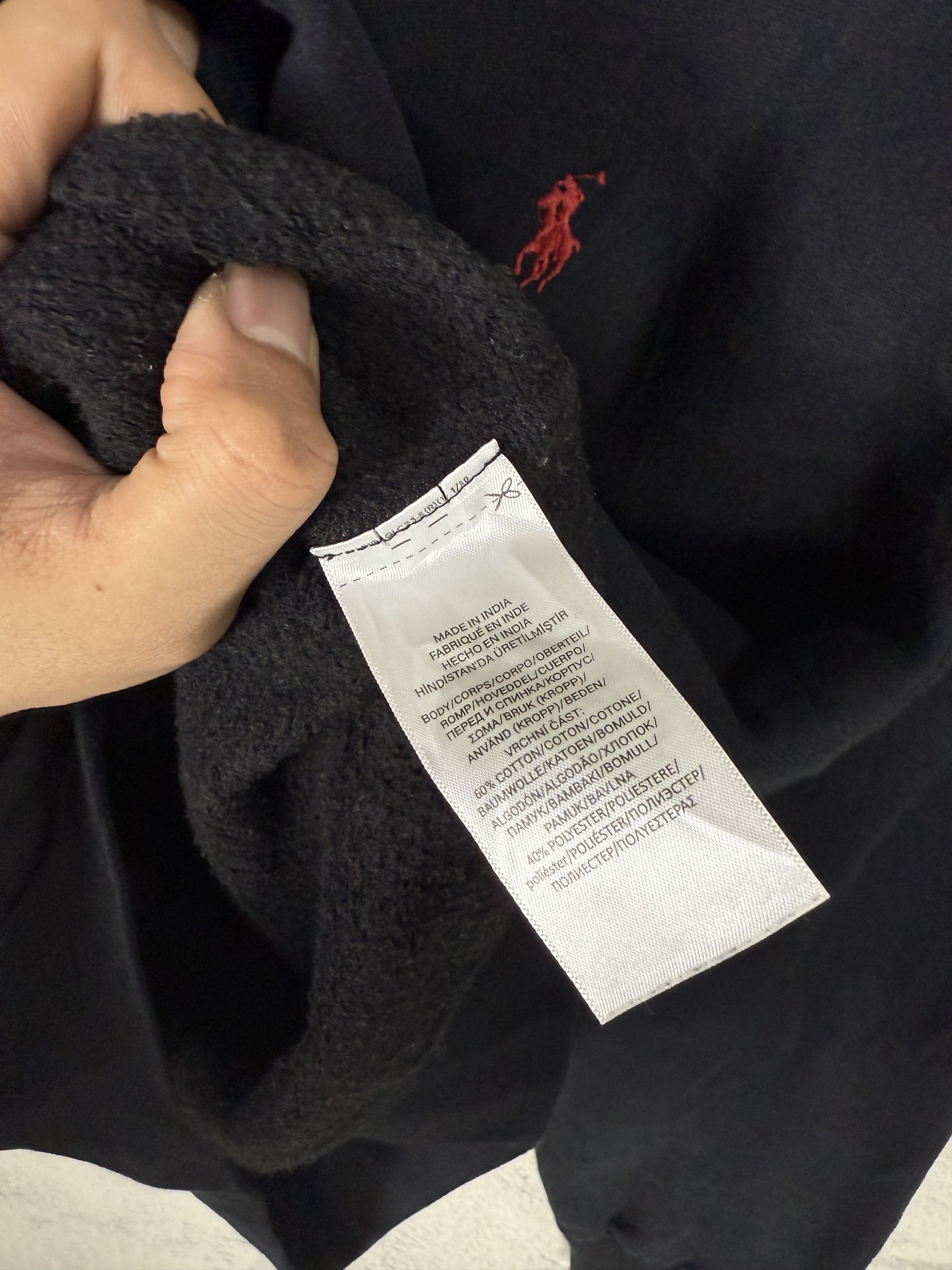 Polo Ralph Lauren Polo Ralph Lauren Black Sweatshirt Crewneck Size US S / EU 44-46 / 1 - 4 Thumbnail