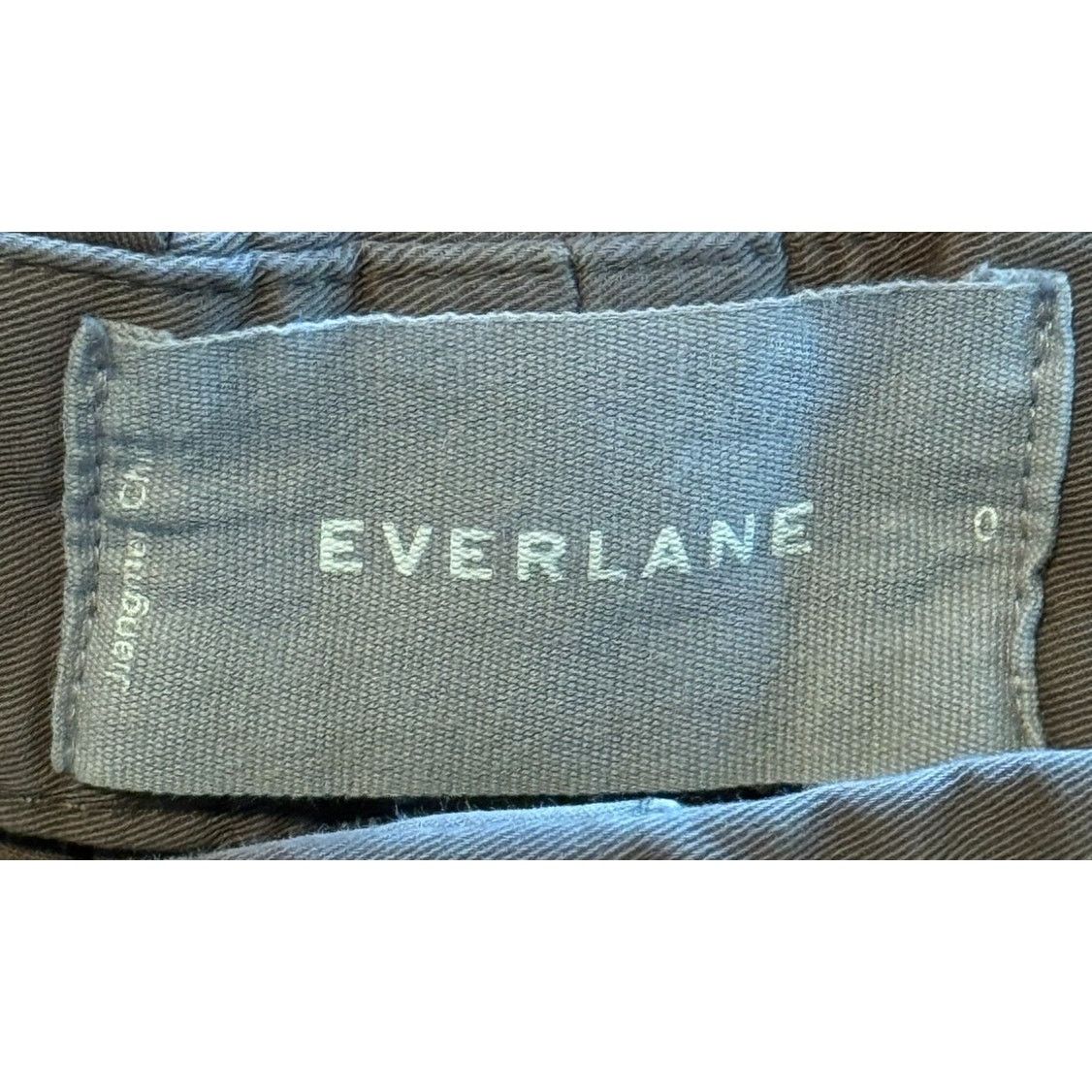 Everlane Everlane Pants Women 0 Brown Jiangmen Chino Pleated Preppy Size 25" / US 0 / IT 36 - 6 Thumbnail