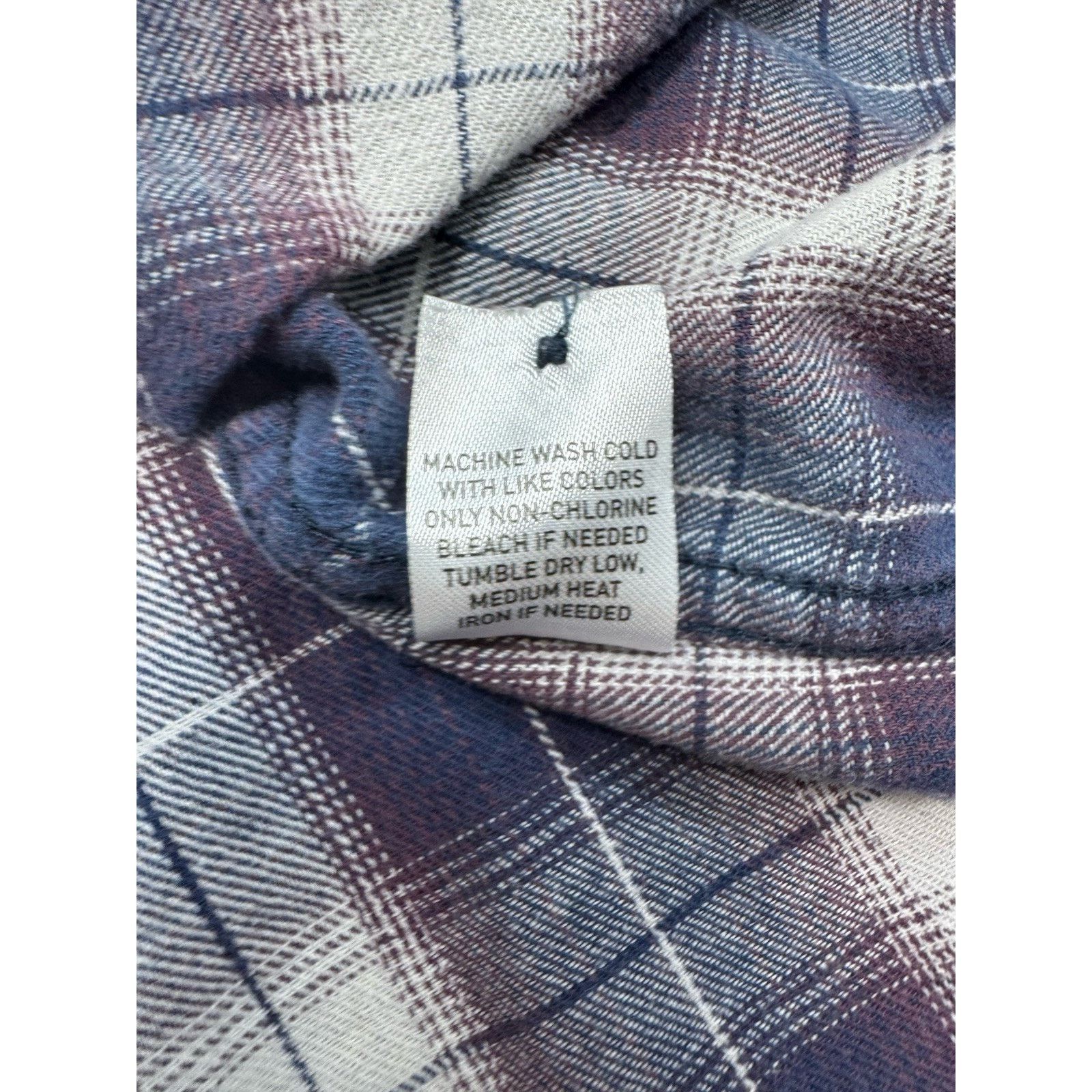 Cody James Cody James Long Sleeve Western Flannel Purple Plaid L Size US L / EU 52-54 / 3 - 10 Thumbnail