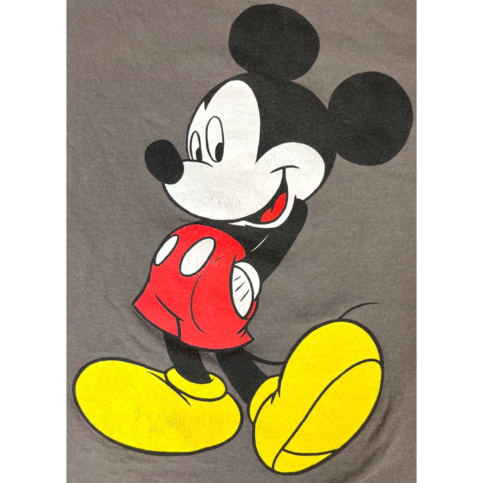 Disney Disney Mickey Mouse Graphic T-Shirt Unisex Adult XL Gray Short Sleeve Crew Neck Cotton Size XL Size US XL / EU 56 / 4 - 3 Thumbnail