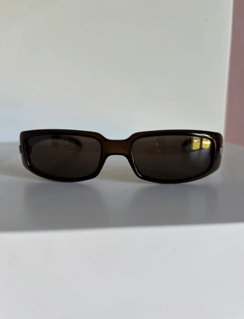 Gucci Gucci Sunglasses 2436 Mask Shield Sport Bike Pop Vintage Size ONE SIZE - 4 Thumbnail