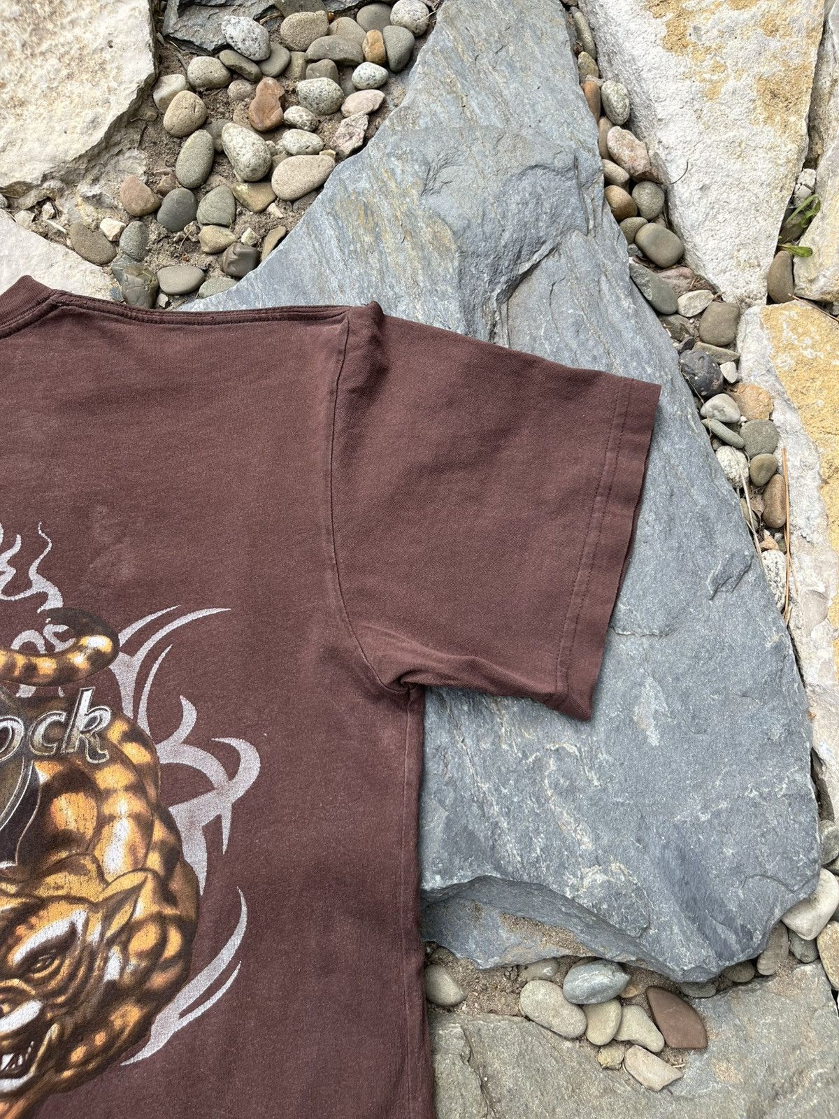 Hard Rock Cafe × Japanese Brand Vintage Hard Rock Cafe Gran Canaria washed dragon y2k tee Size US L / EU 52-54 / 3 - 17 Thumbnail