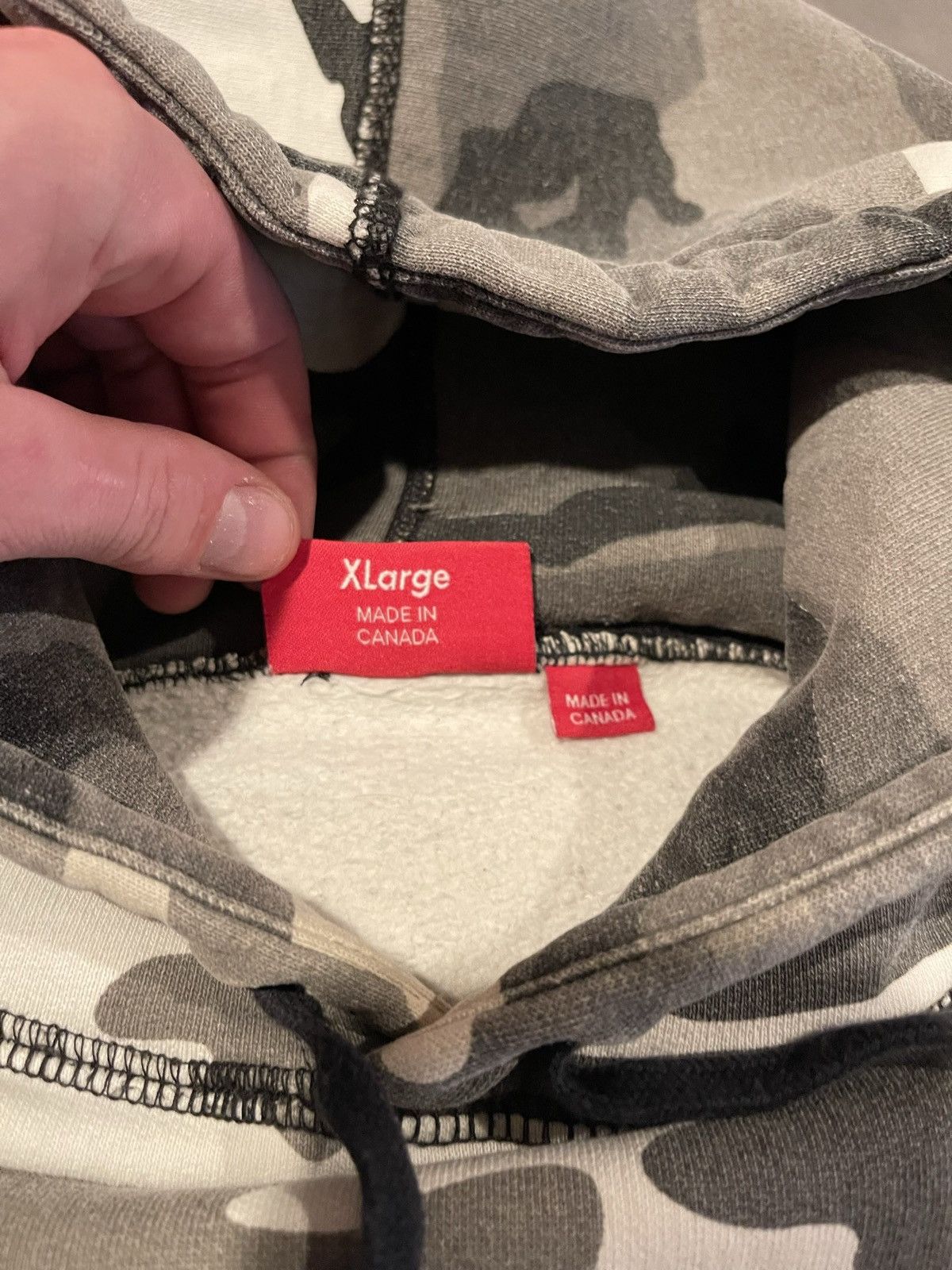 Supreme Supreme Snow Camo Box logo hoodie Size US XL / EU 56 / 4 - 5 Thumbnail