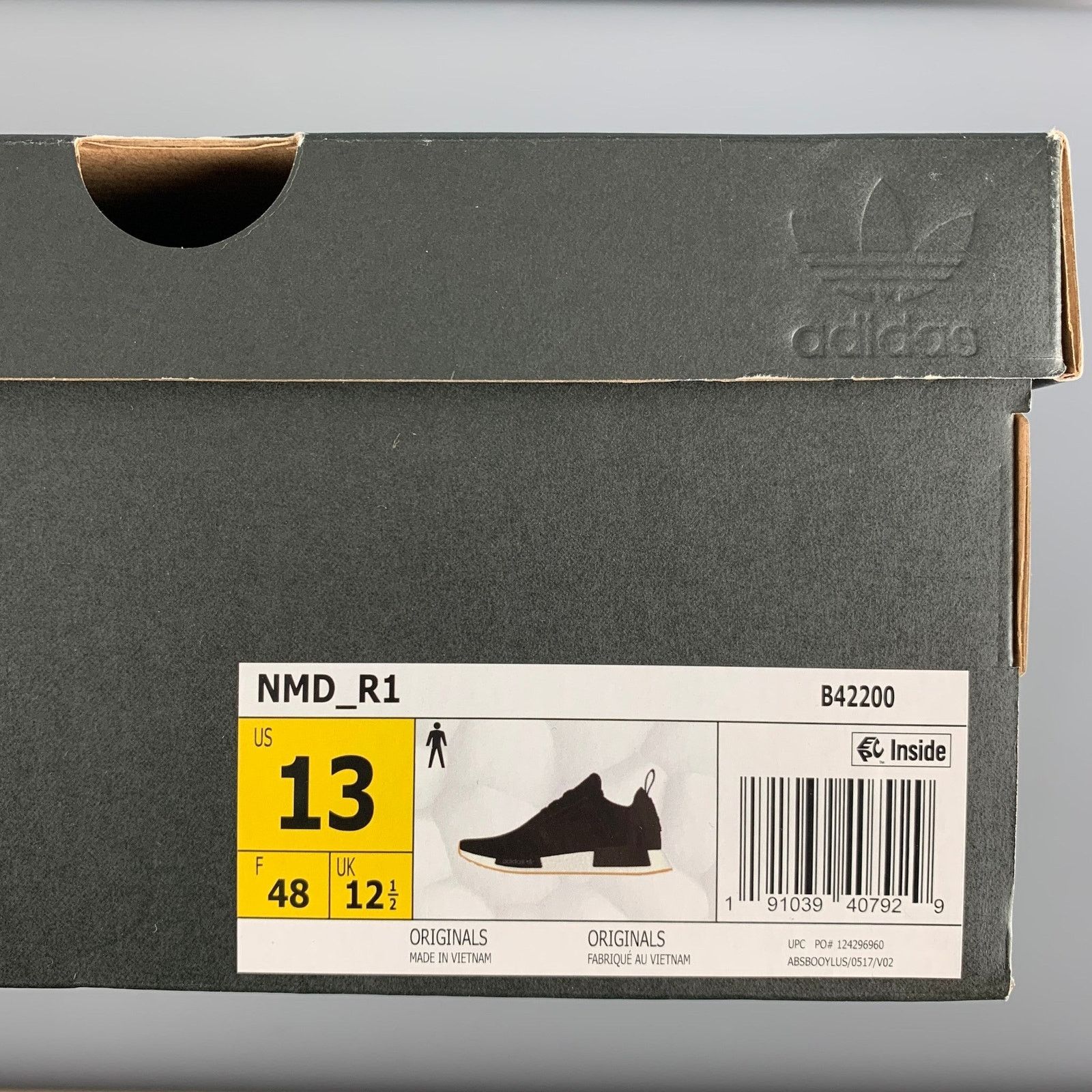 Adidas ADIDAS Size 13 Black Woven Nylon Lace Up Sneakers Size US 13 / EU 46 - 10 Thumbnail