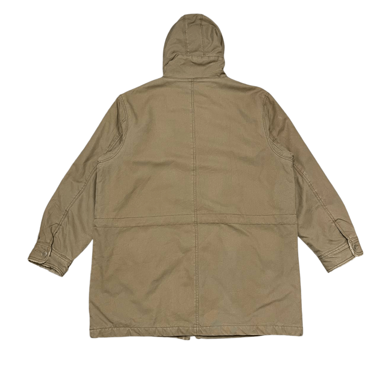 Uniqlo Uniqlo Canvas Work Hooded Jacket Size US XL / EU 56 / 4 - 12 Thumbnail