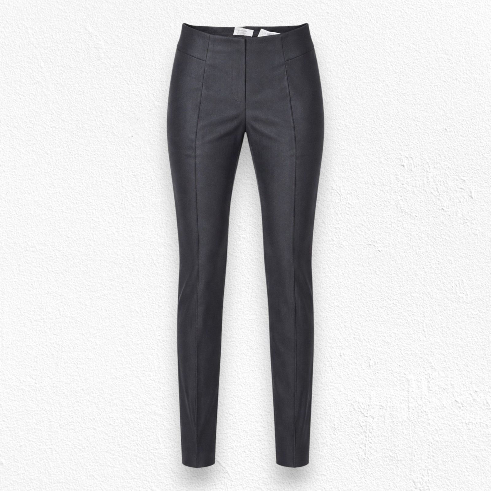 Good American Good American Black High Shine Boss Pant Size 4 NWT Size 27" / US 4 / IT 40 - 1 Thumbnail