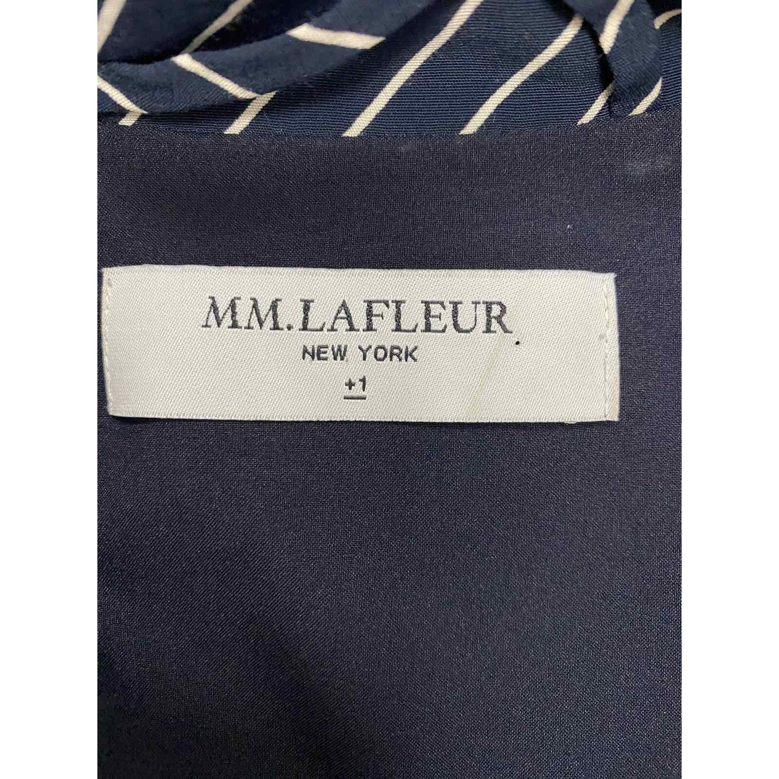 Other MM.LAFLEUR Women The Aurelia Navy Ivory Size 1X A001271 Size XXL / US 16-18 / IT 52-54 - 11 Thumbnail