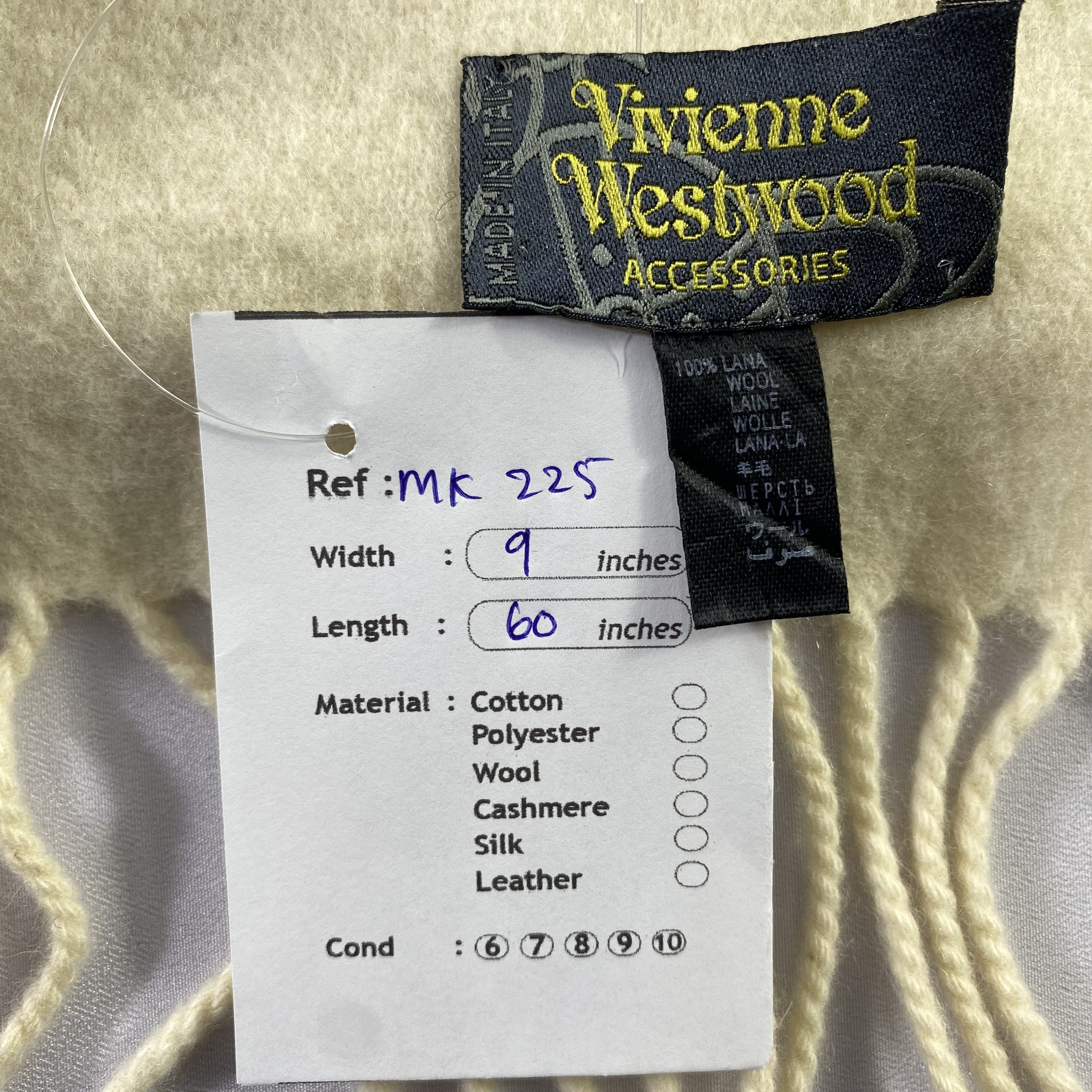 Seditionaries × Vivienne Westwood Vivienne Westwood Scarf Neck Wrap Wool Muffler Size ONE SIZE - 8 Thumbnail