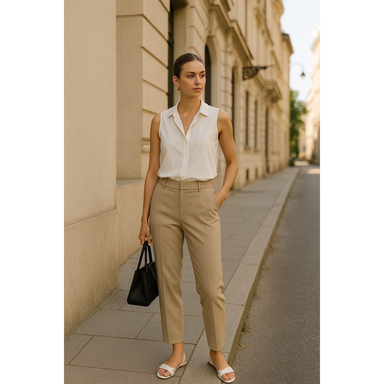 Other Cloth & Stone Sleeveless Top L – Minimalist Summer Capsule E Size L / US 10 / IT 46 - 1 Thumbnail