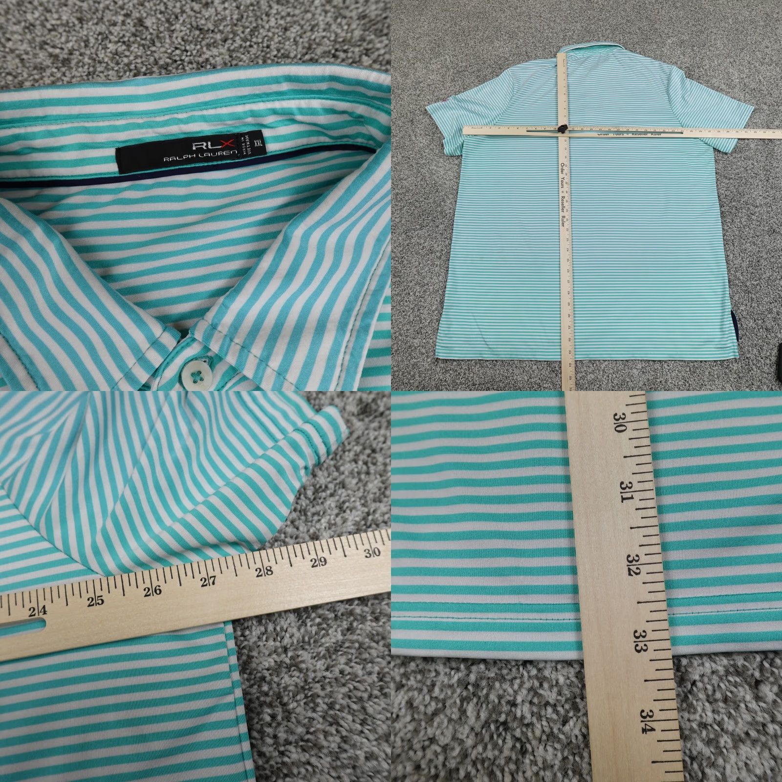 Ralph Lauren Ralph Lauren Polo Shirt Mens 2XL XXL RLX Performance Frederica Golf Club Stretch Size US XXL / EU 58 / 5 - 9 Thumbnail