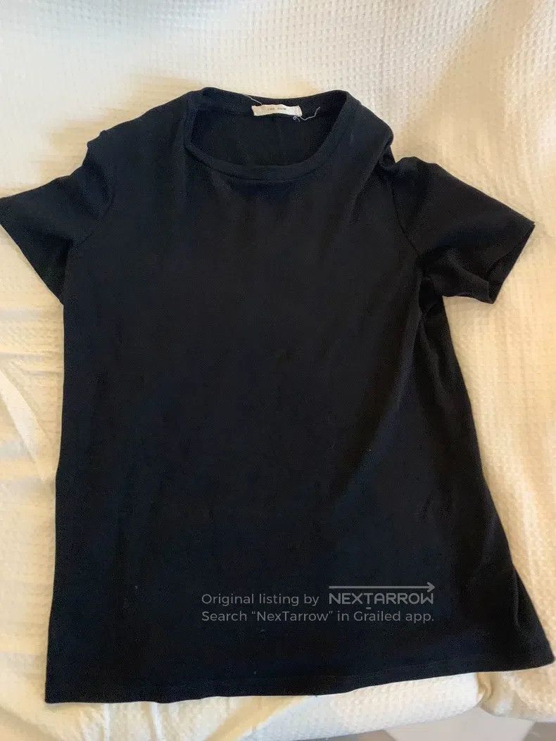 The Row The Row Black short sleeve T-shirt Size XS / US 0-2 / IT 36-38 - 1 Thumbnail