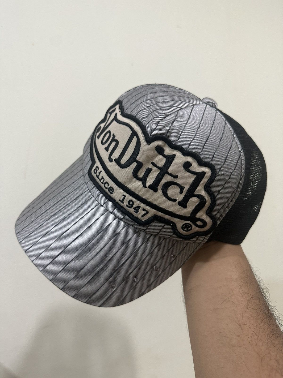Vintage VTG Von Dutch BIG LOGO Trucker Hat Size ONE SIZE - 1 Thumbnail