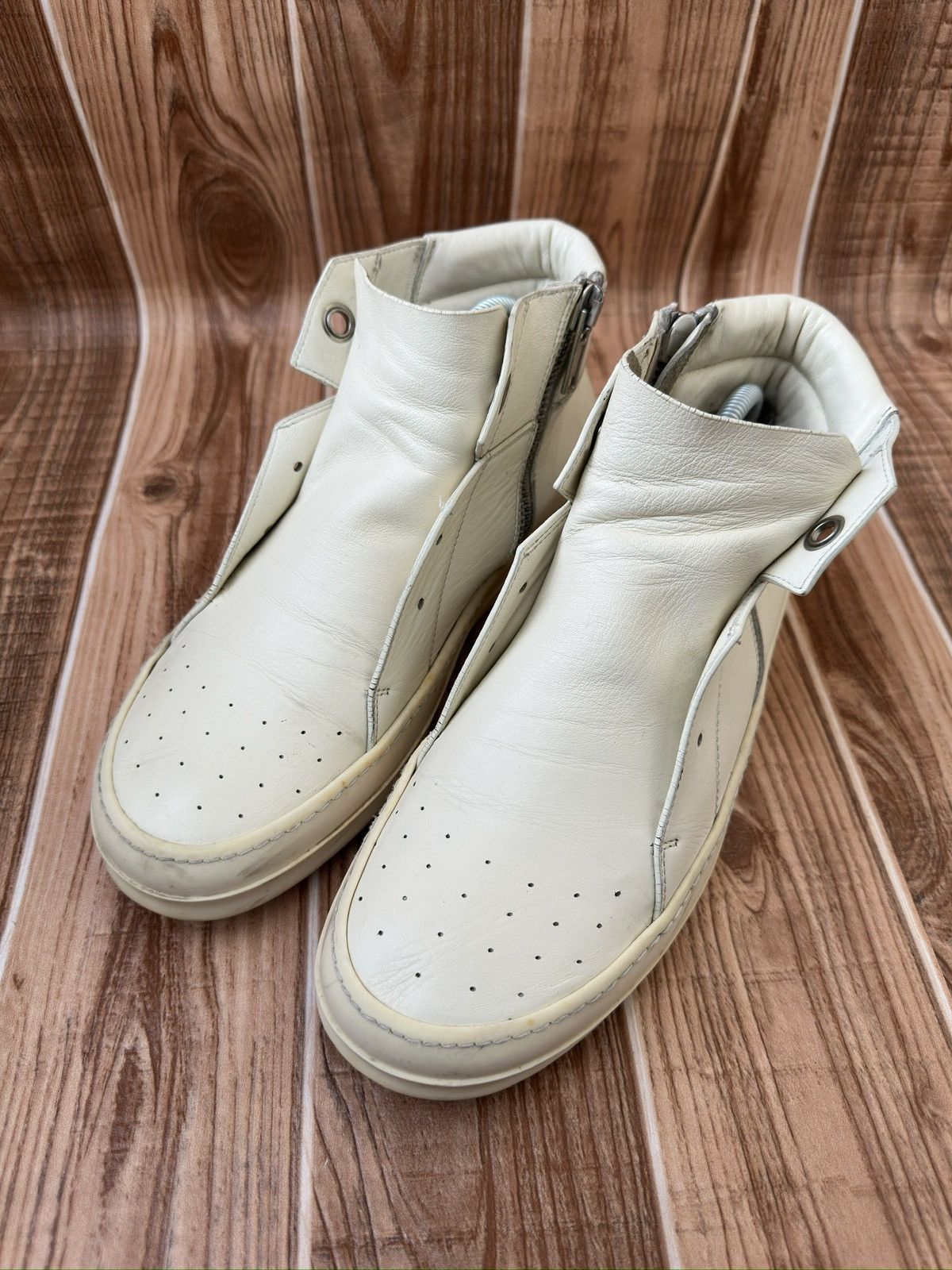 Rick Owens Rick Owens Island Dunks Cream White | Grailed