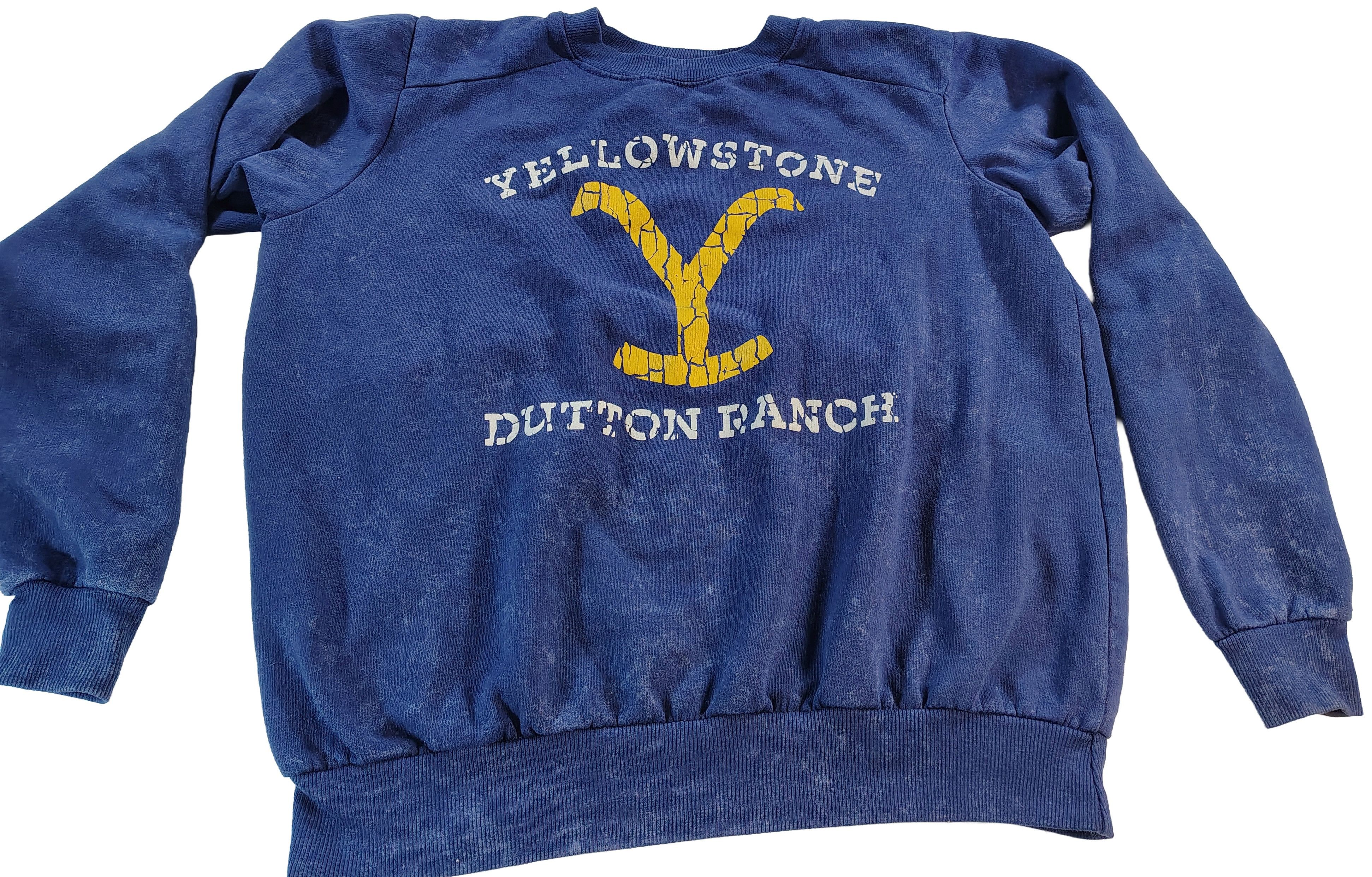 Other Men's Blue Medium "Yellowstone Dutton Ranch" Comfy Sweater Size US M / EU 48-50 / 2 - 1 Thumbnail