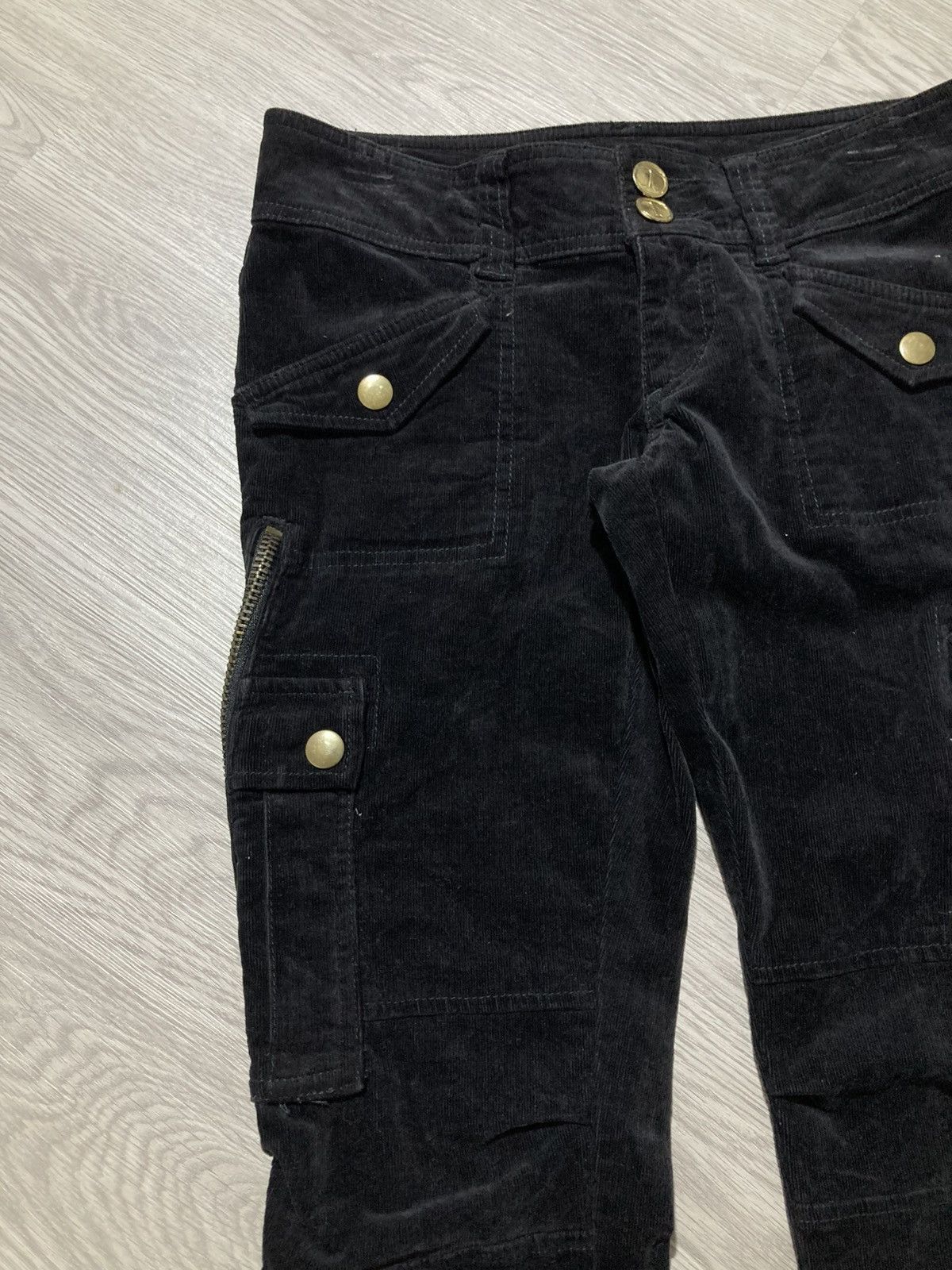 If Six Was Nine 2000s Manies Corduroy Anarchy Punk Vkei Lgb Style Pants Size US 28 / EU 44 - 12 Thumbnail