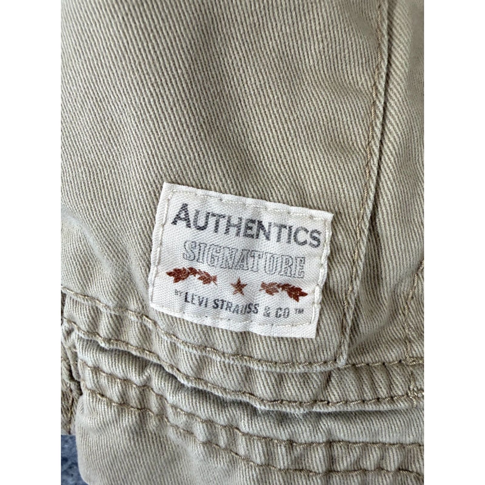 Levi's Levi's Cargo Shorts Mens W33 Khaki Beige Utility Pockets Outdoor Size US 33 - 5 Thumbnail