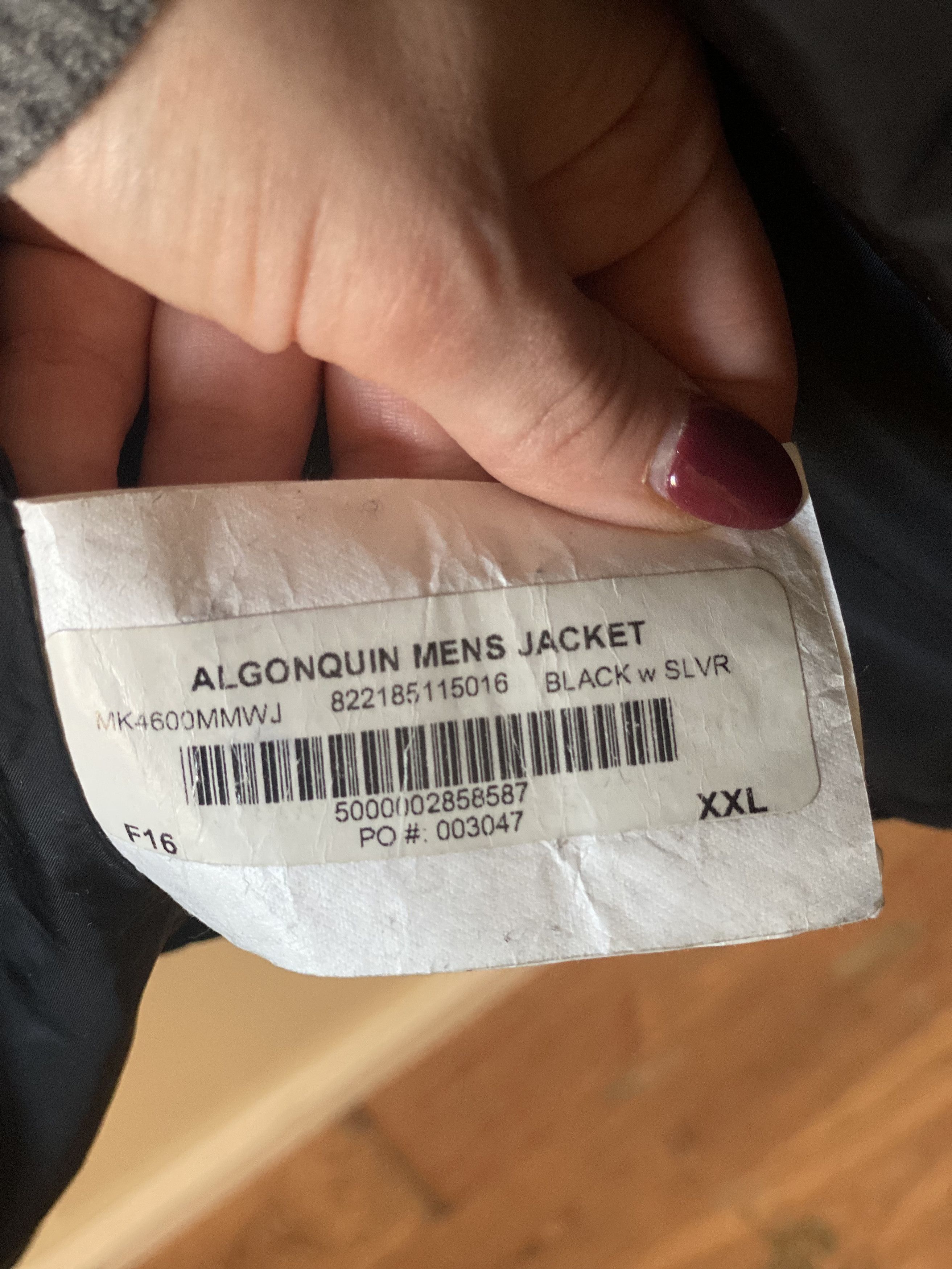 Moose Knuckles Moose Knuckles Men's Algonquin Jacket Black w Silver Fox Fur Size US XXL / EU 58 / 5 - 8 Thumbnail