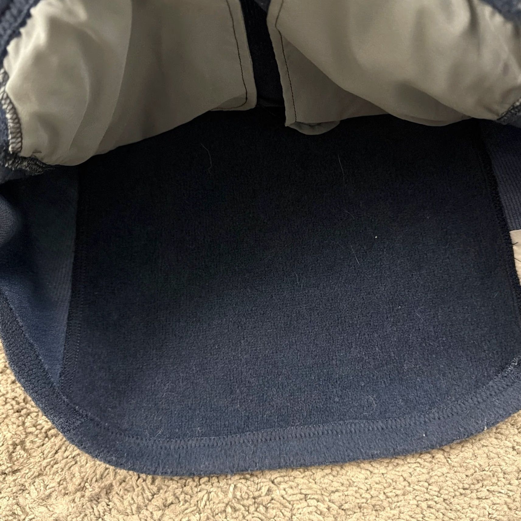 New Balance New Balance Mens Blue Fleece Pullover Sweater M - Pockets, Mock Neck, Pullover, Casual, Activewear, Made in USA Size US M / EU 48-50 / 2 - 7 Thumbnail